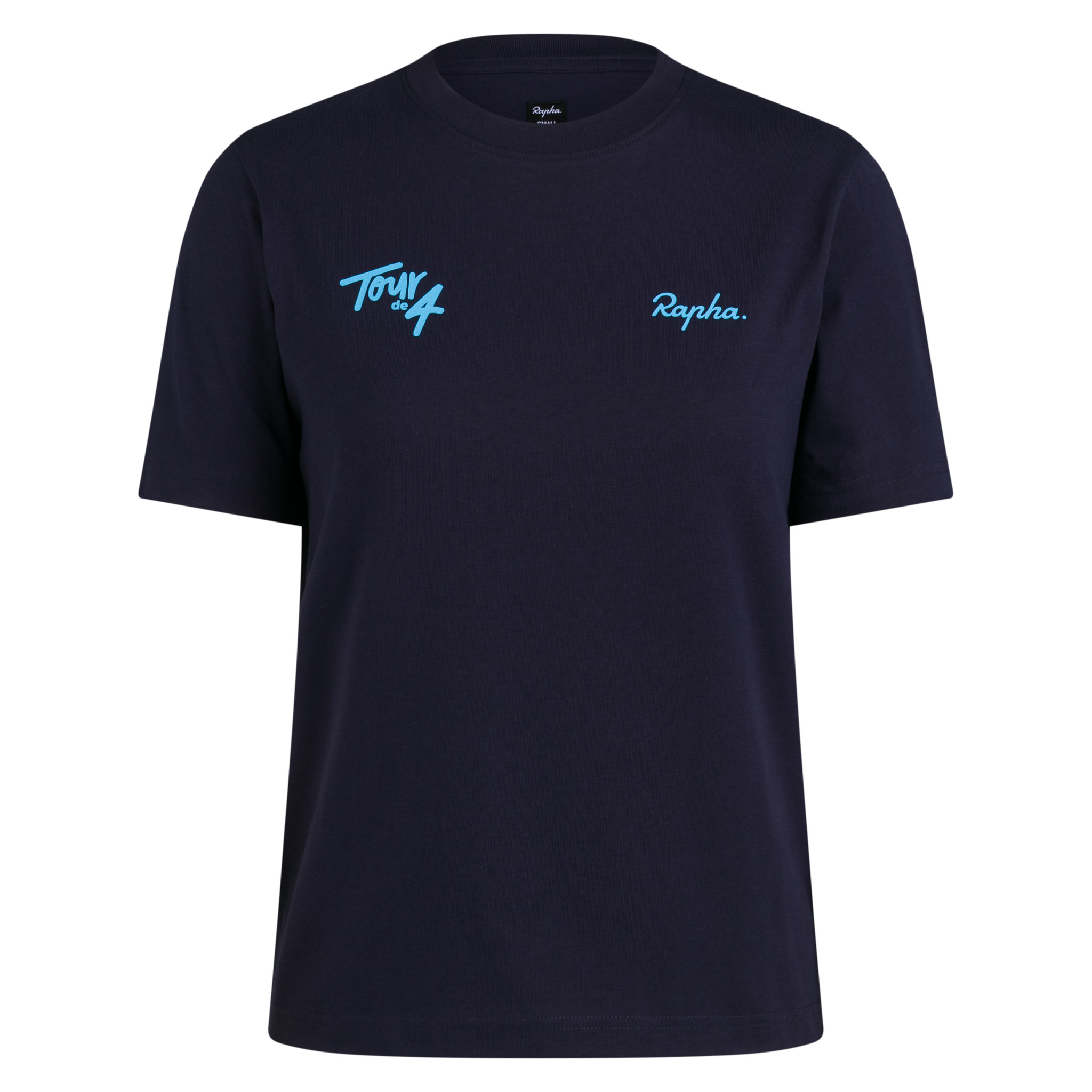 Rapha - Tour de 4 Women's Short Sleeve T-Shirt - - X-Small | Bundle & save up to 20%, FREE delivery over £125 & member benefits..