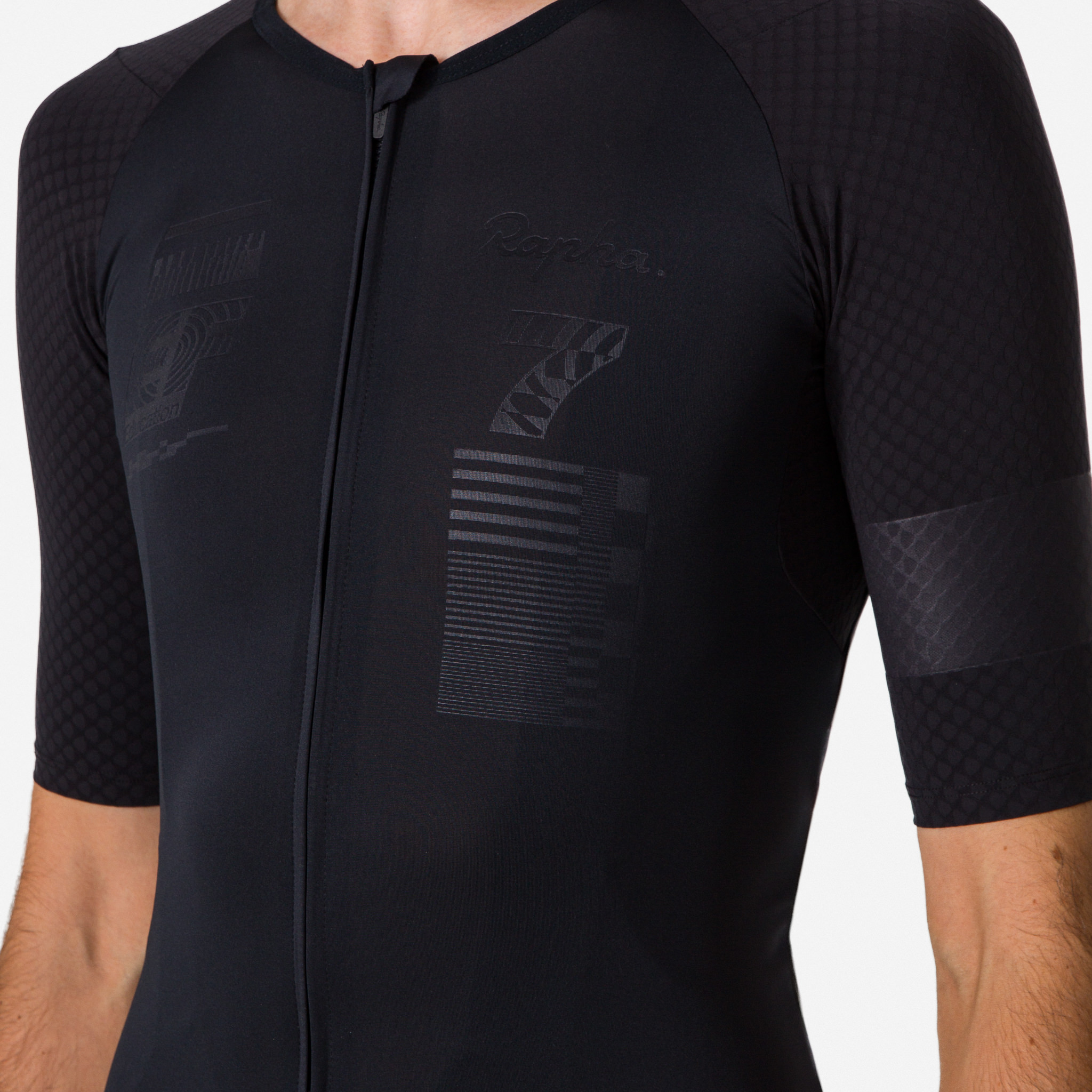 EF Men's Pro Team Aero Jersey - Blackout | Rapha