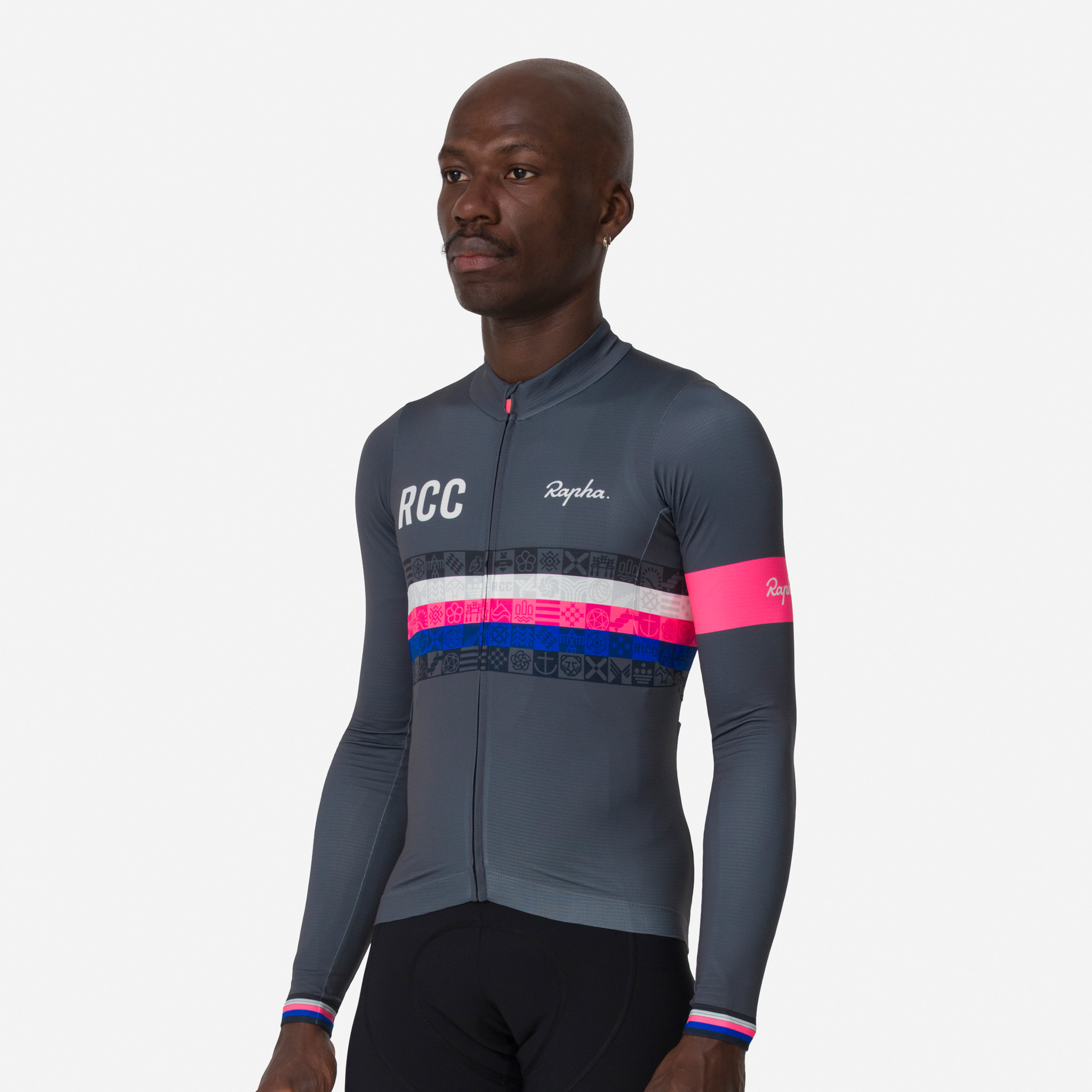 RCC 10 Men's Pro Team Long Sleeve Midweight Jersey | Rapha