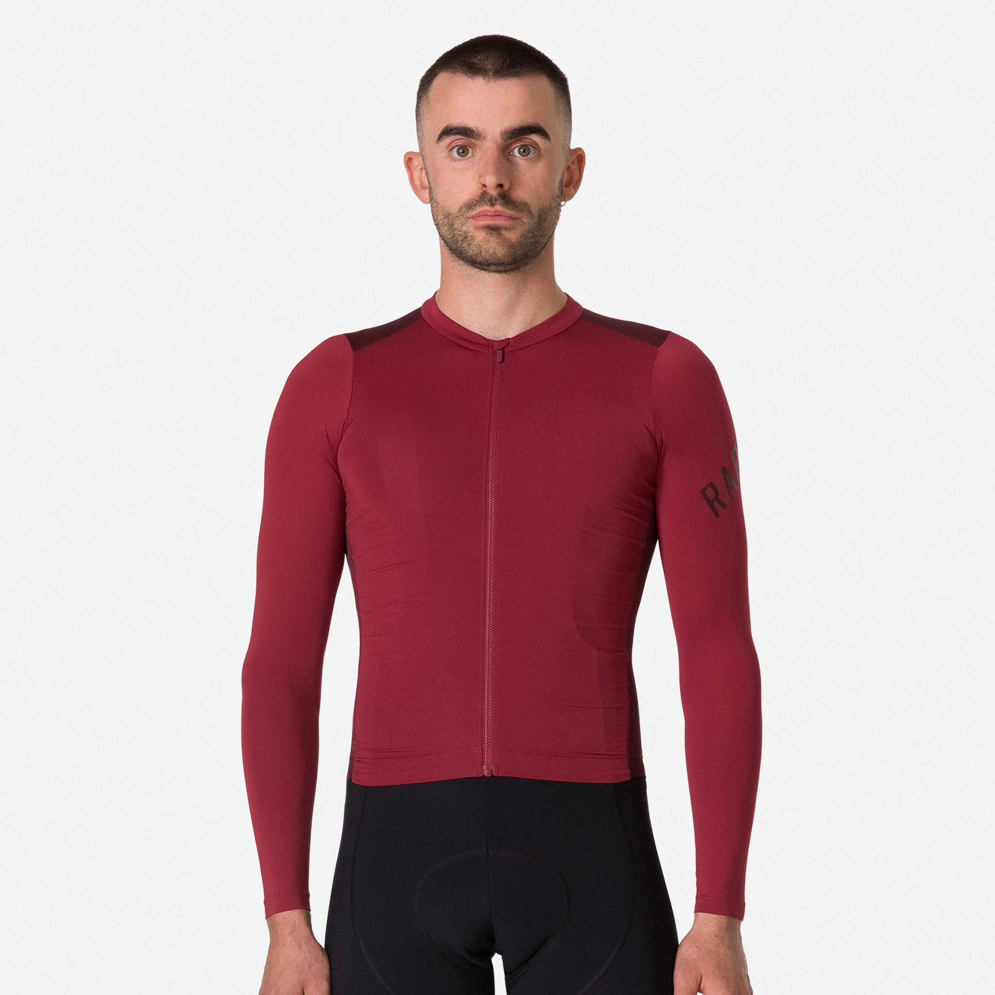 Rapha PRO TEAM WINTER JERSEY XXS赤 Men's Pro Team Long Sleeve Lightweight Jersey | Rapha