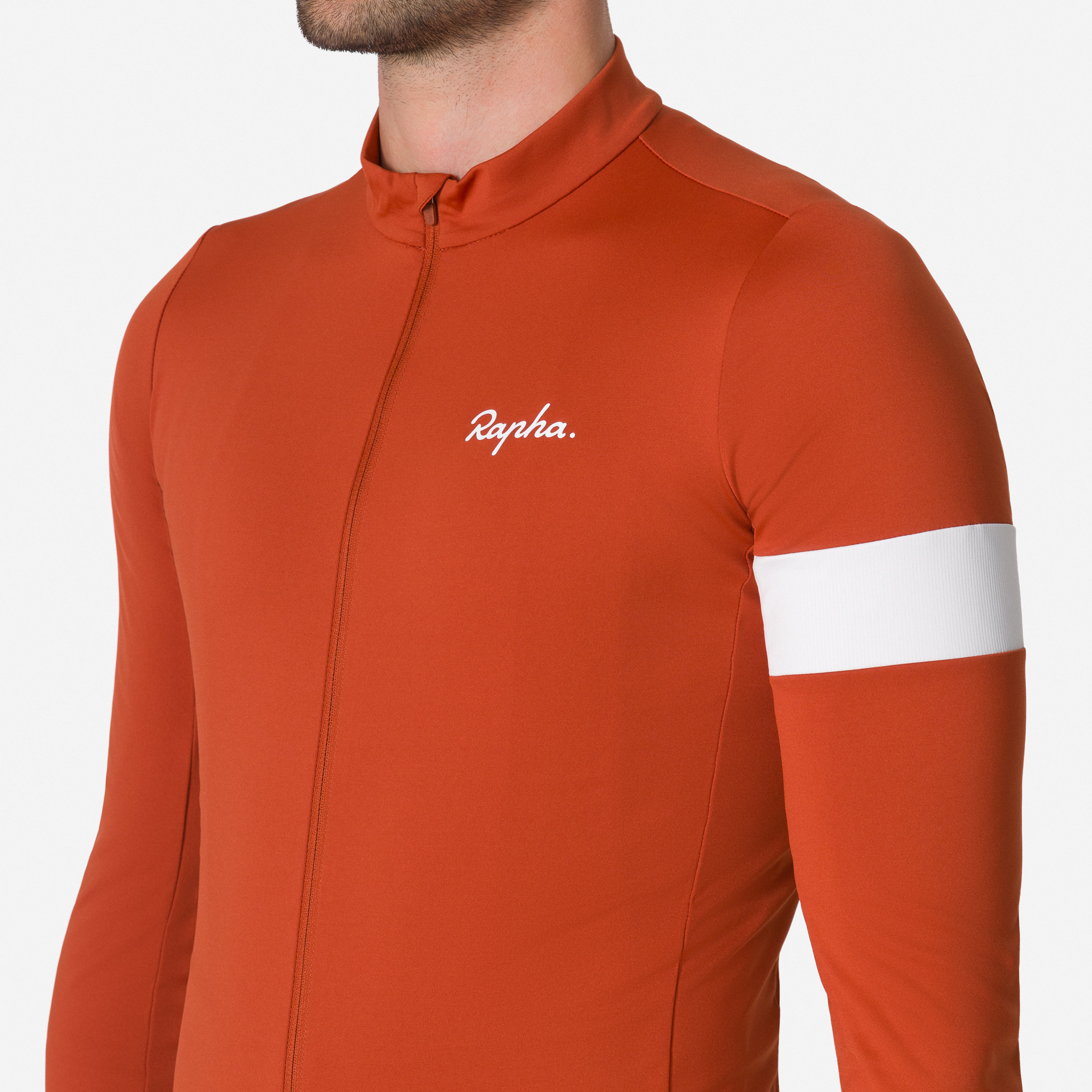 【美品 定価30900】Rapha サイクルジャージ XL オレンジ メンズ コア サーマル ロングスリーブ ジャージ | Rapha