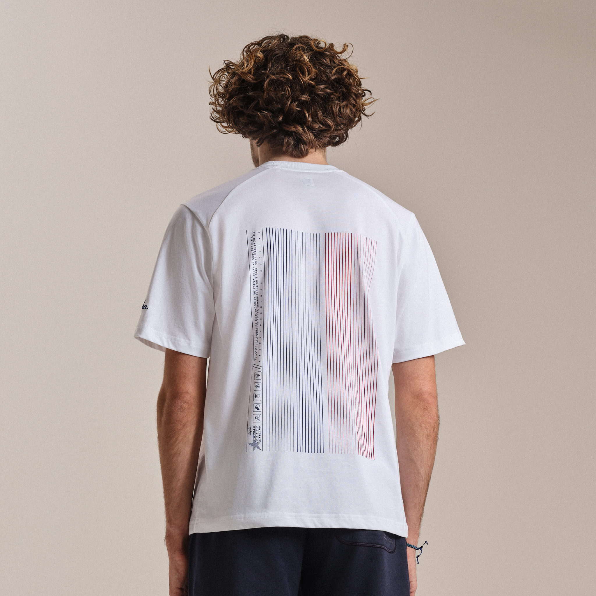 USA Men's Short Sleeve Cotton T-Shirt | Rapha