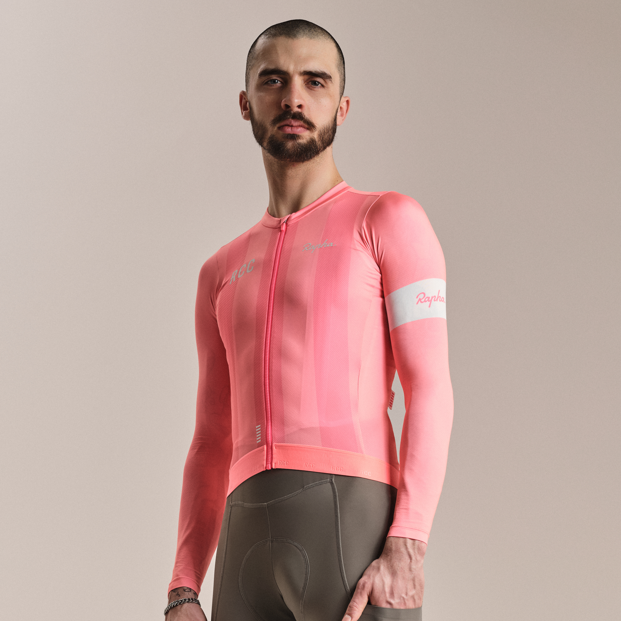 メンズ RCC プロチーム ロングスリーブ ライトウェイト ジャージ | Rapha