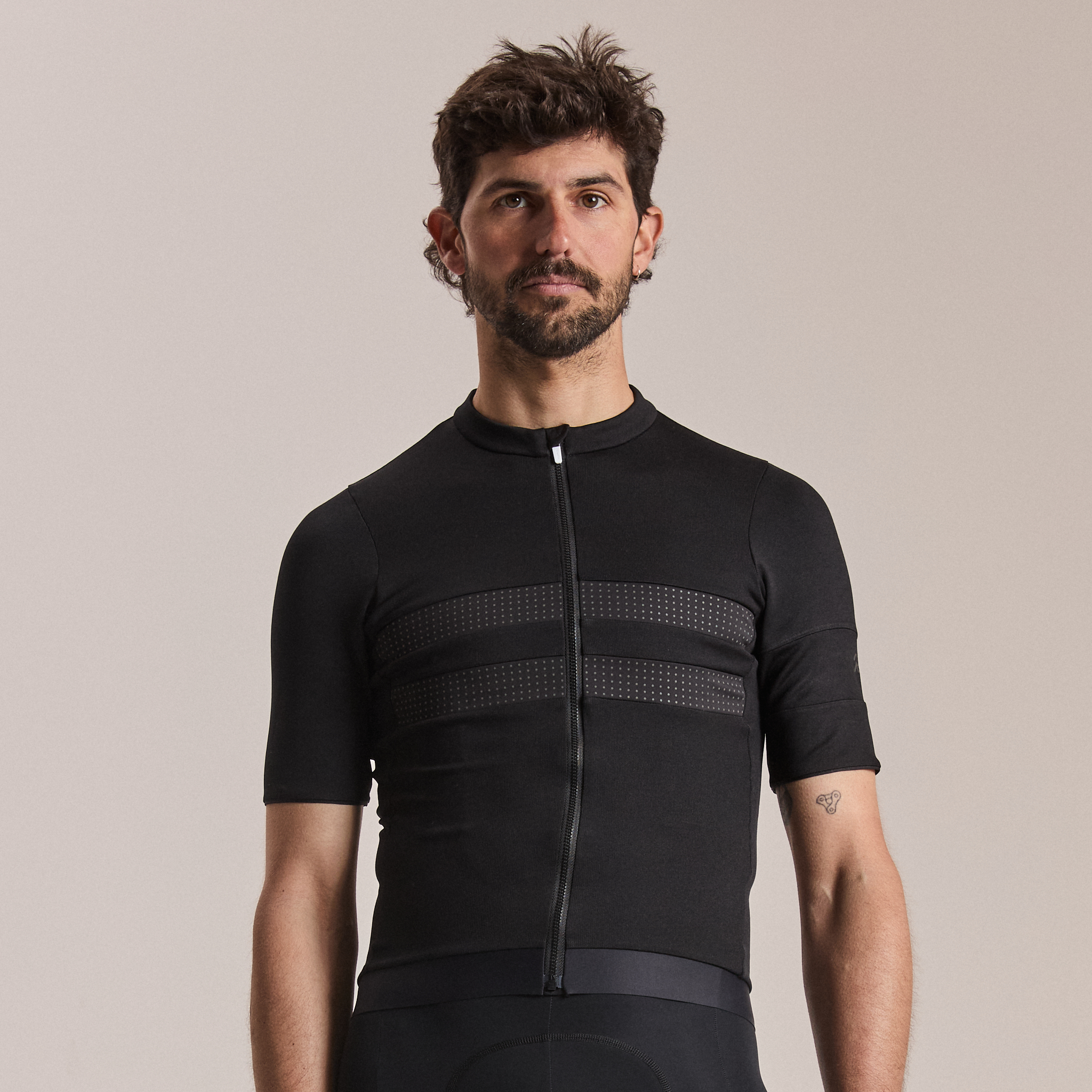 Rapha - Men's Brevet Merino Cycling Jersey III - Black - Small | Bundle & save up to 20%, FREE delivery over £125 & member benefits..