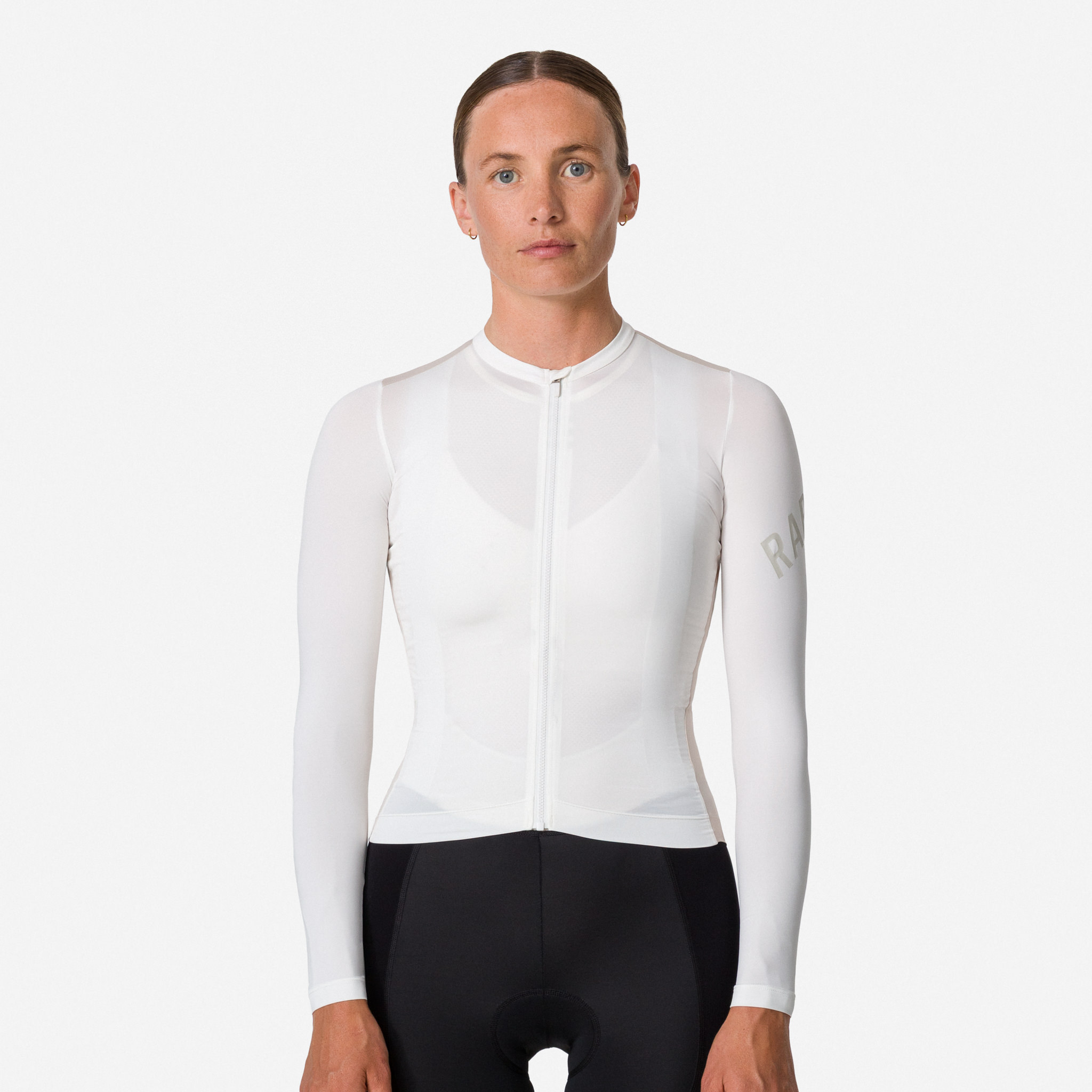 Rapha - Women's Pro Team Long Sleeve Lightweight Cycling Jersey - White - Medium | Bundle & save up to 20%, FREE delivery over £125 & member benefits..