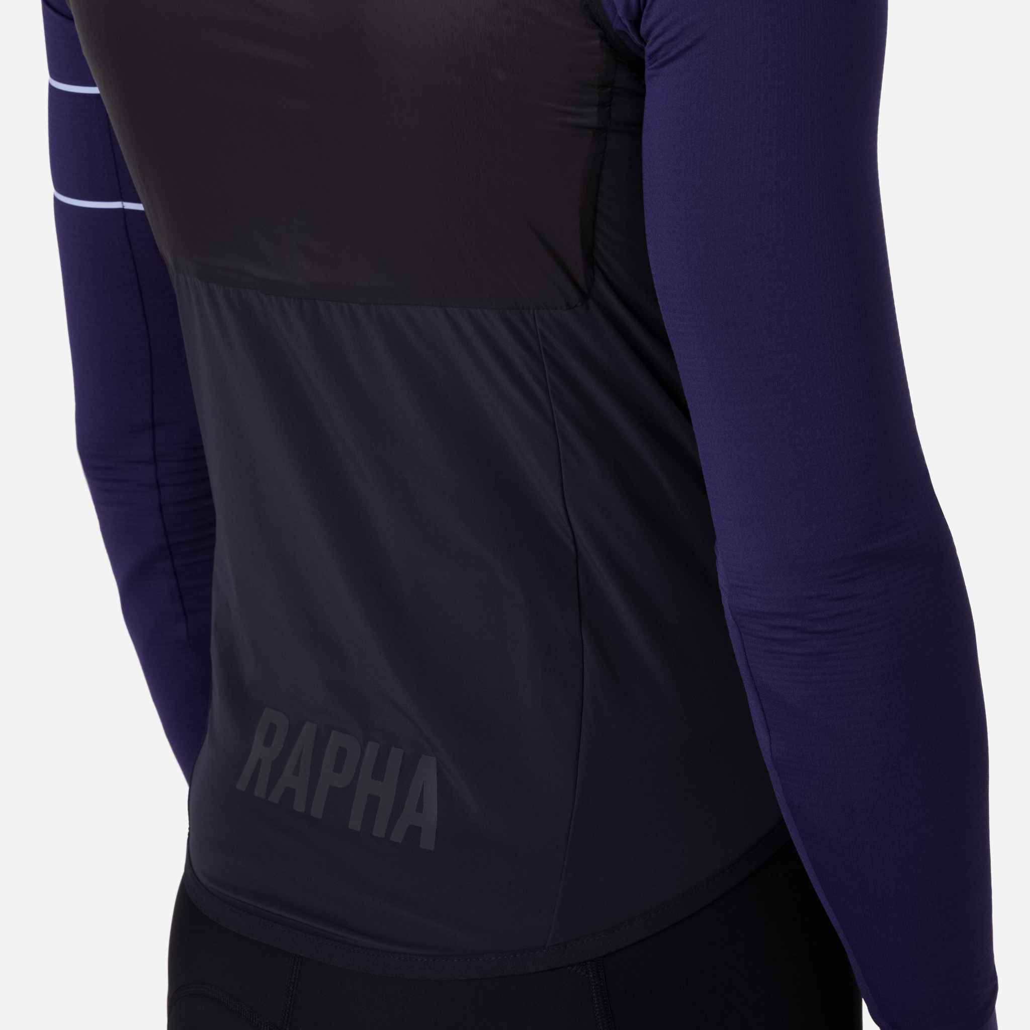 ラファ メンズ プロチーム インサレーティッド ジレ グレー系 Sサイズ PIG02XX_BBK_Mens-Pro-Team-