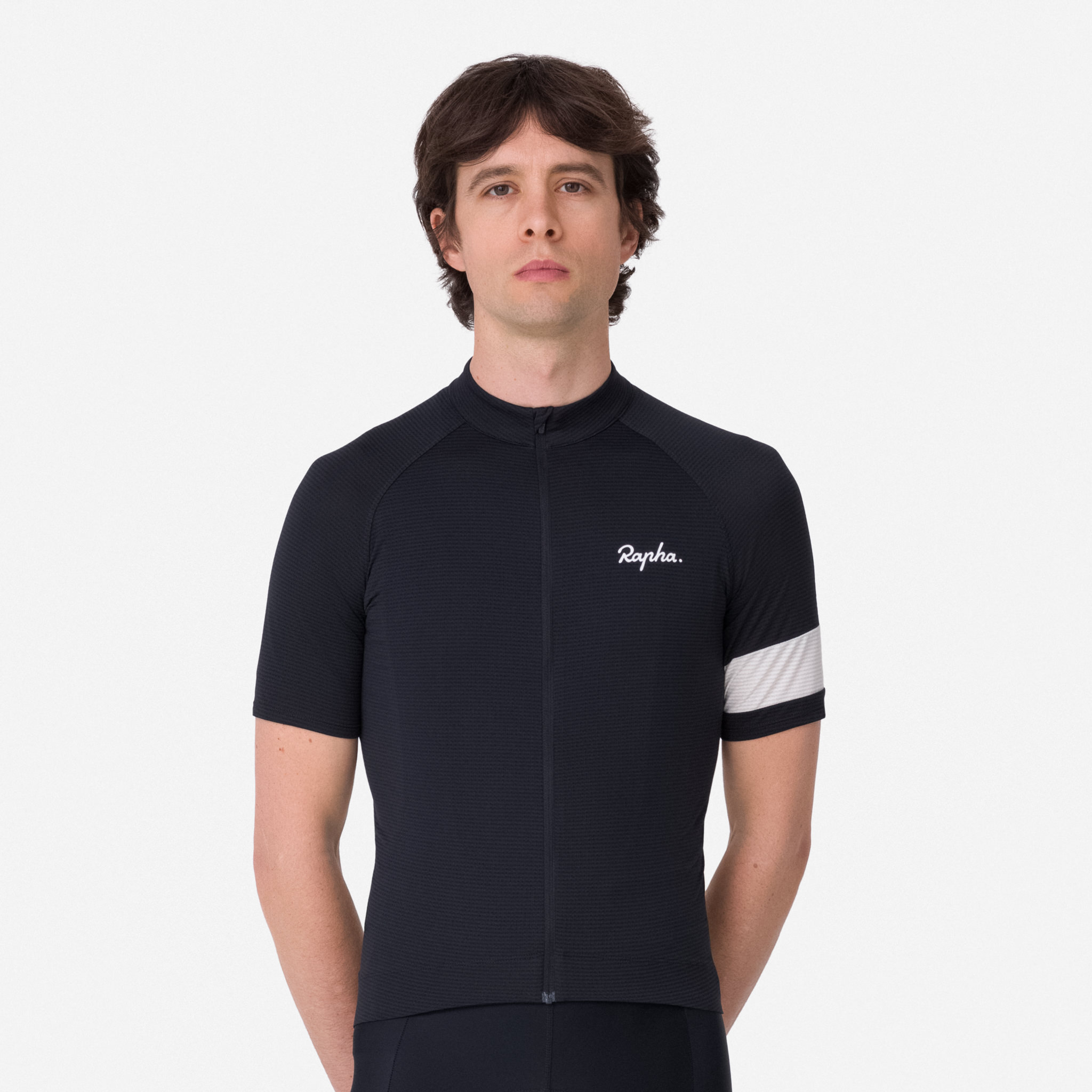 Rapha ブラック クラシックジャージとラファ コアライトウェイトジャージ CJL01SS_BLK_Core-Llightweight-