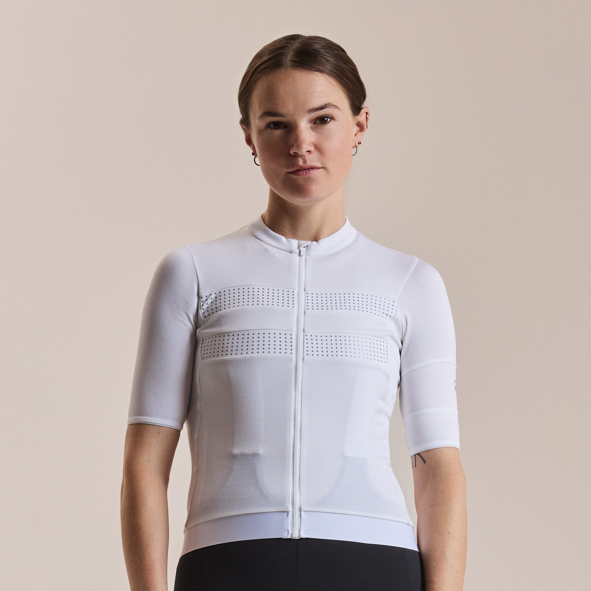 Rapha - Women's Brevet Merino Cycling Jersey III - White - X-Large | Bundle & save up to 20%, FREE delivery over £125 & member benefits..