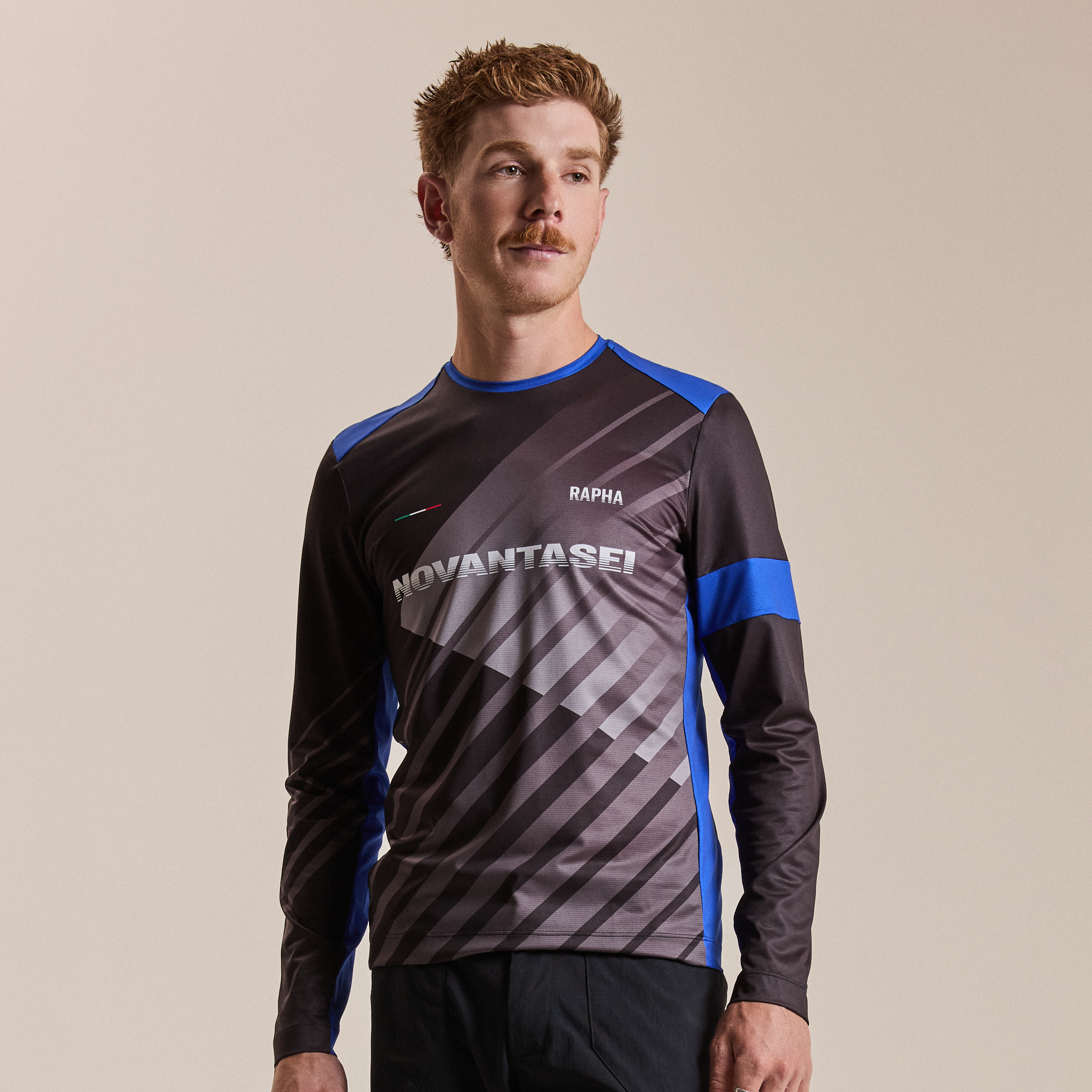 Rapha - Long Sleeve Tech Tee - Novantasei - Black - X-Large | Bundle & save up to 20%, FREE delivery over £125 & member benefits..