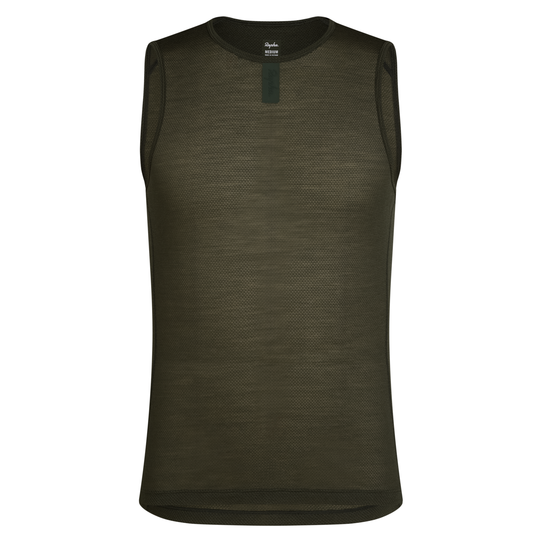 Rapha - Men's Merino Lightweight Cycling Base Layer - Sleeveless - Green - Medium | Bundle & save up to 20%, FREE delivery over £125 & member benefits..