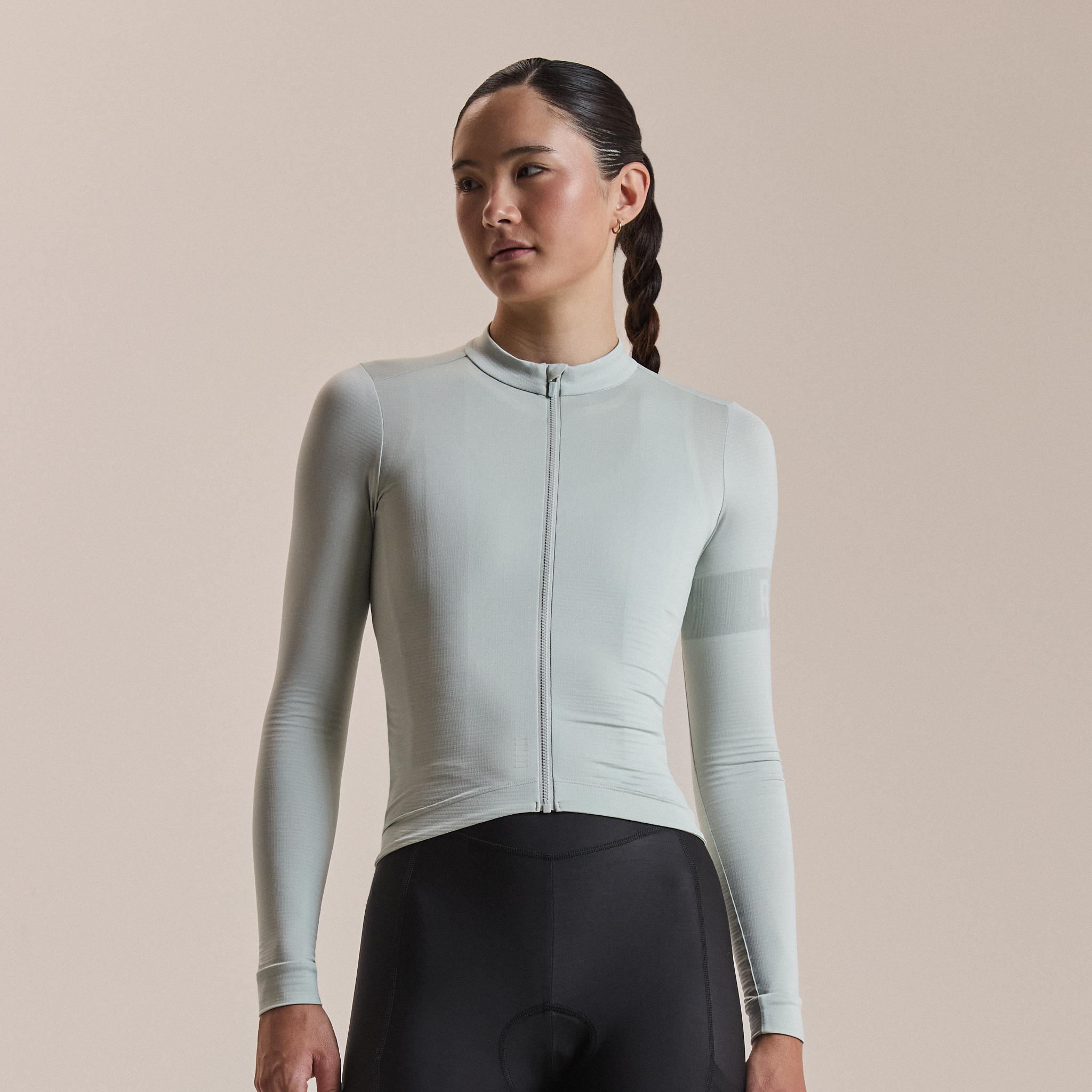 Rapha - Women's Pro Team Long Sleeve Midweight Cycling Jersey II - Grey - Small | Bundle & save up to 20%, FREE delivery over £125 & member benefits..