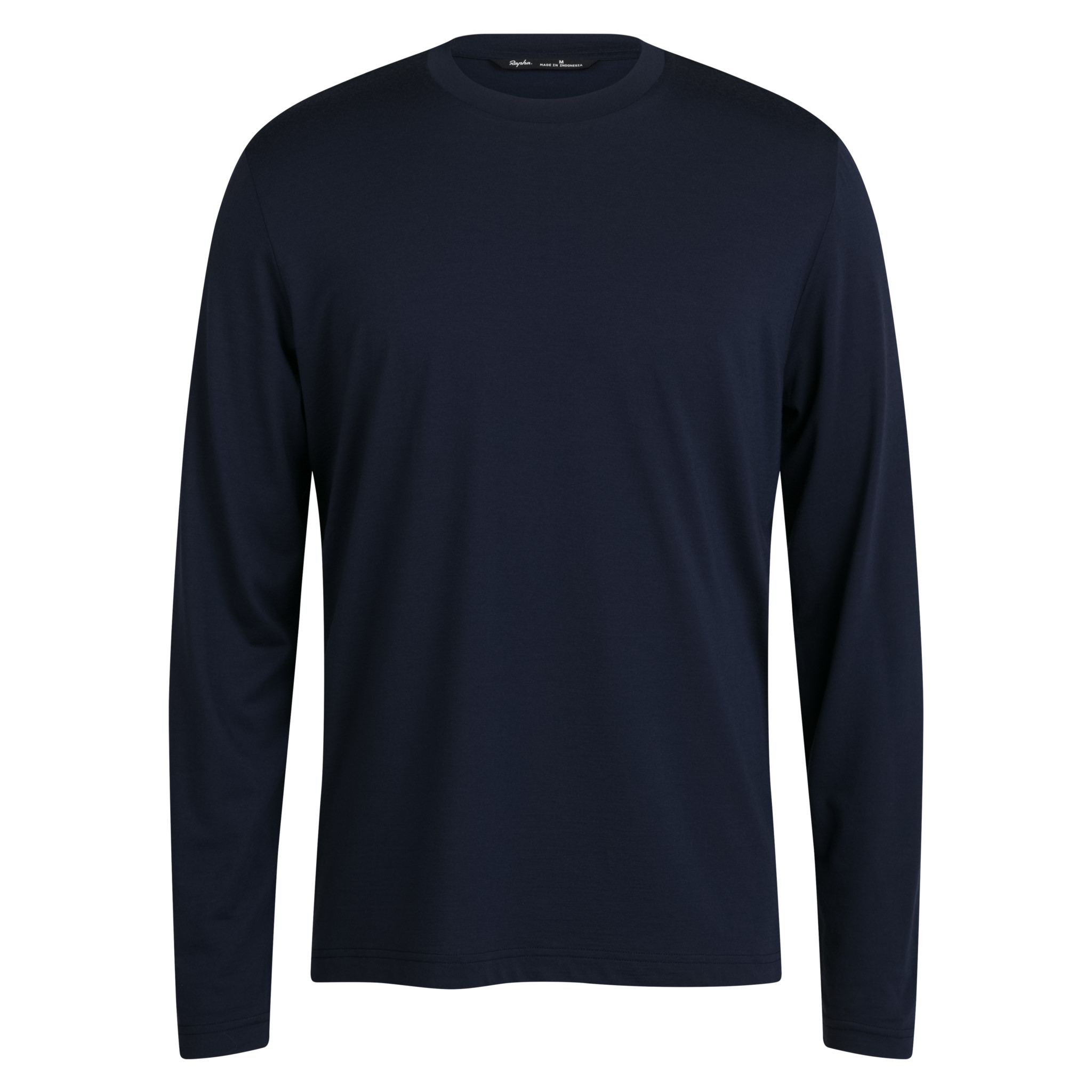 Rapha - Men's Long Sleeve Merino Tee - Blue - Medium | Bundle & save up to 20%, FREE delivery over £125 & member benefits..