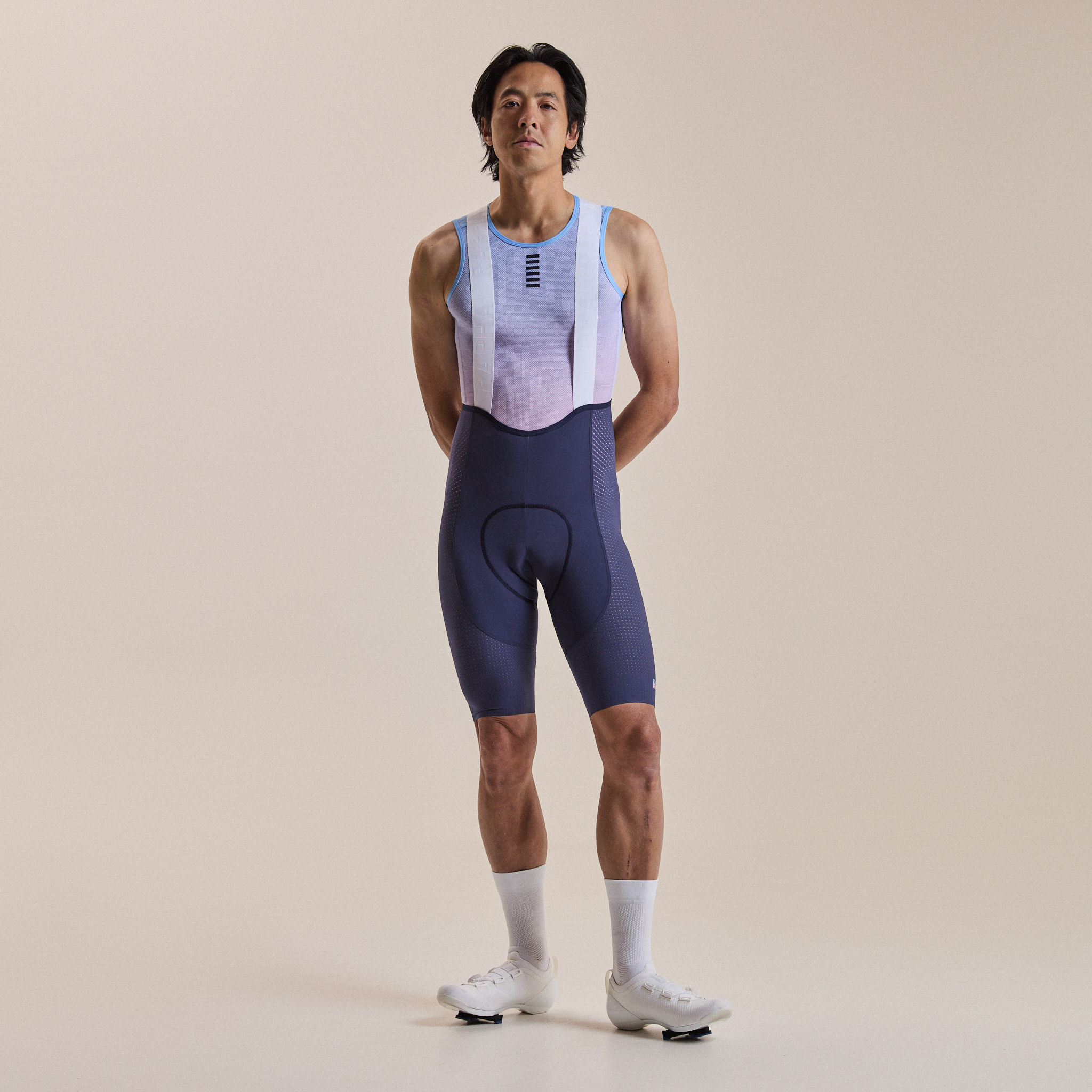 Rapha - Men's Pro Team Ghost Cycling Bib Shorts - Afterglow - Multicolour - Medium | Bundle & save up to 20%, FREE delivery over £125 & member benefits..