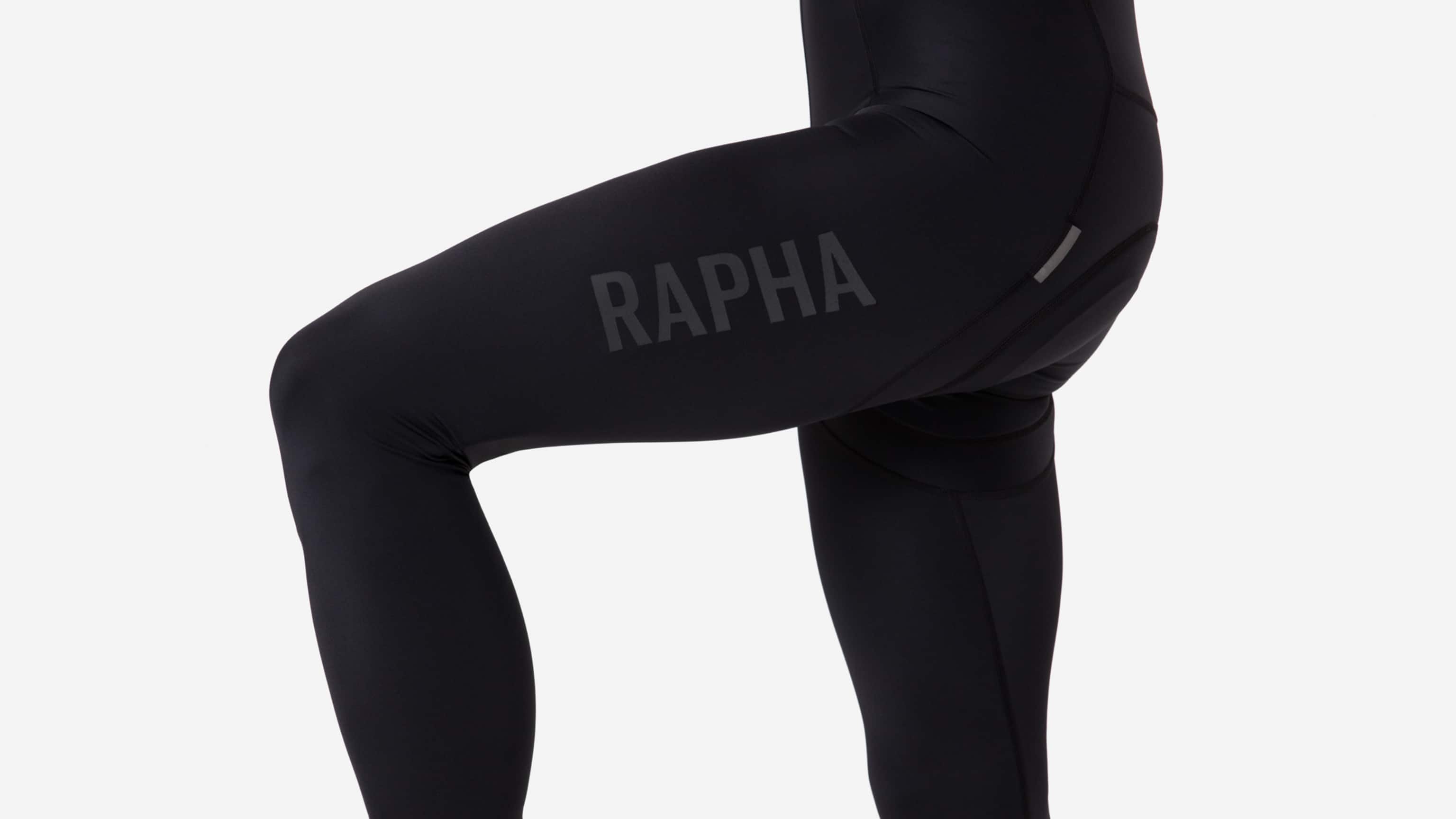 商品画像：RAPHA PRO TEAM THERMAL WINTER BIB TIGHTS With PADS Black 4