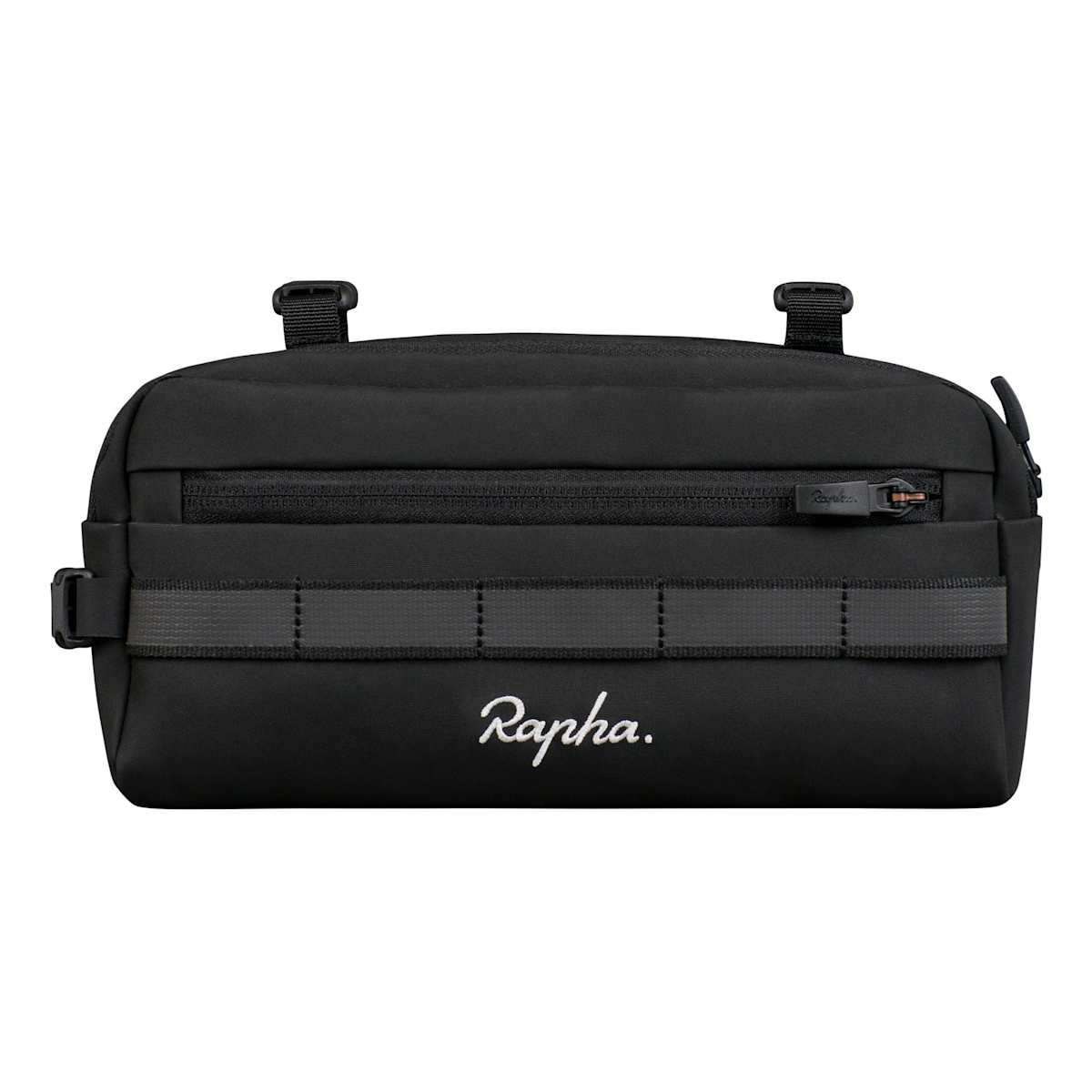 RAPHA ブラック メッセンジャーバッグ（防水） バー バッグ｜ラファ サイクリング ハンドルバー バッグ ライド 用品