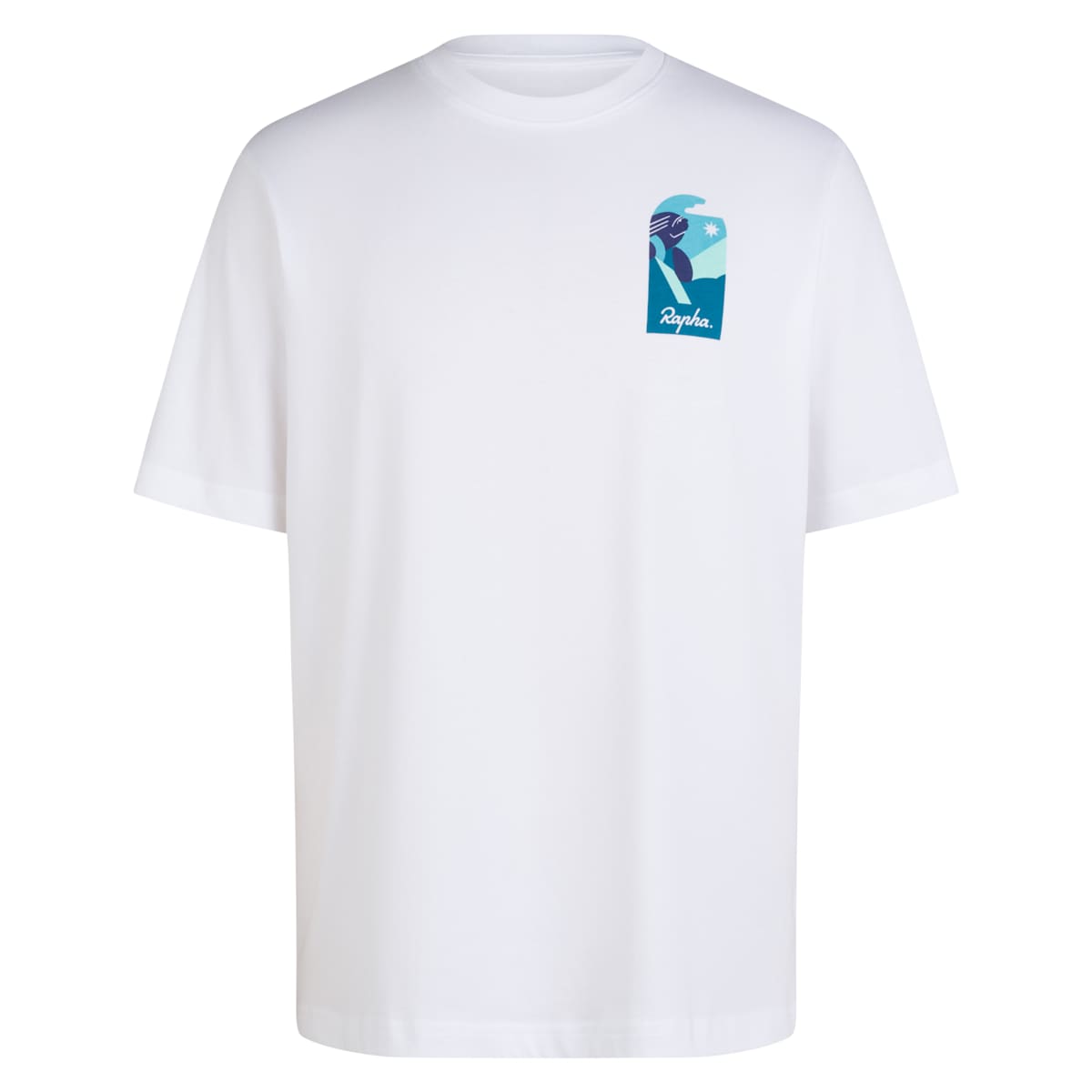 rapha W100 Tシャツ&ビブ W100 - Unisex Cotton T-Shirt - Kelly Anna