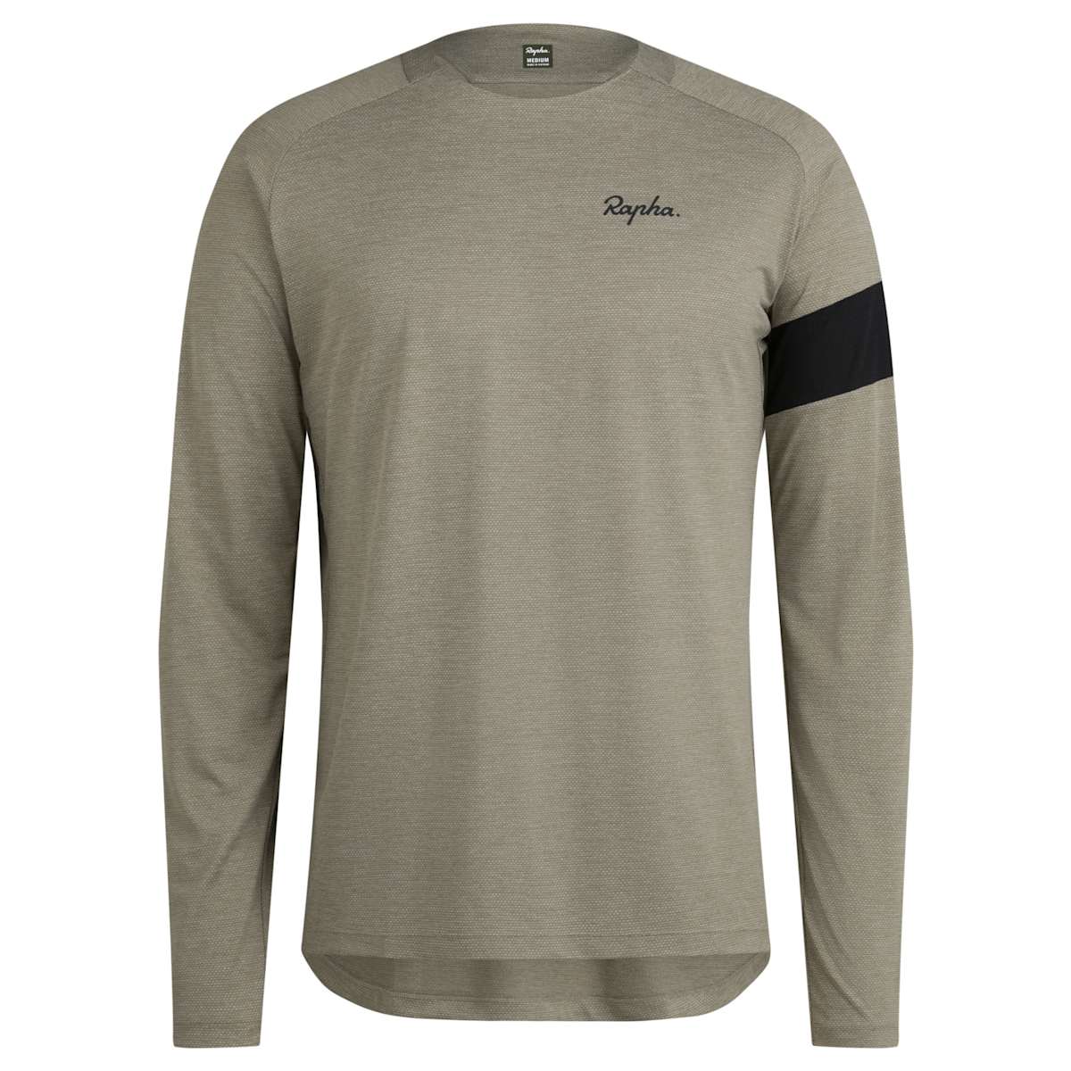 Rapha｜Men's Technical T-Shirt ｜XL Rapha Men's Trail Technical T-Shirt in Light Grey/Black Rapha