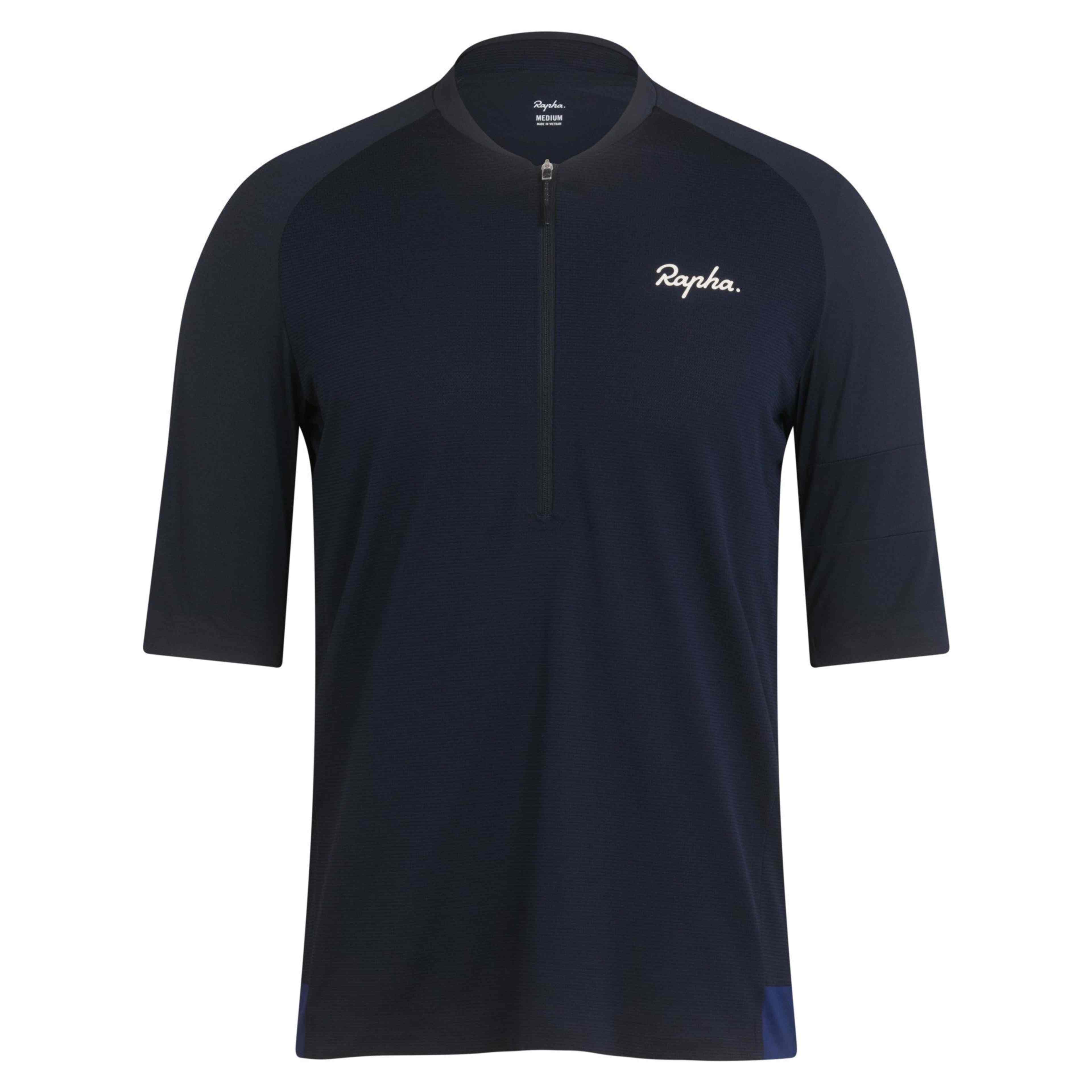 Men's Explore Zip Neck Technical T-shirt | Rapha