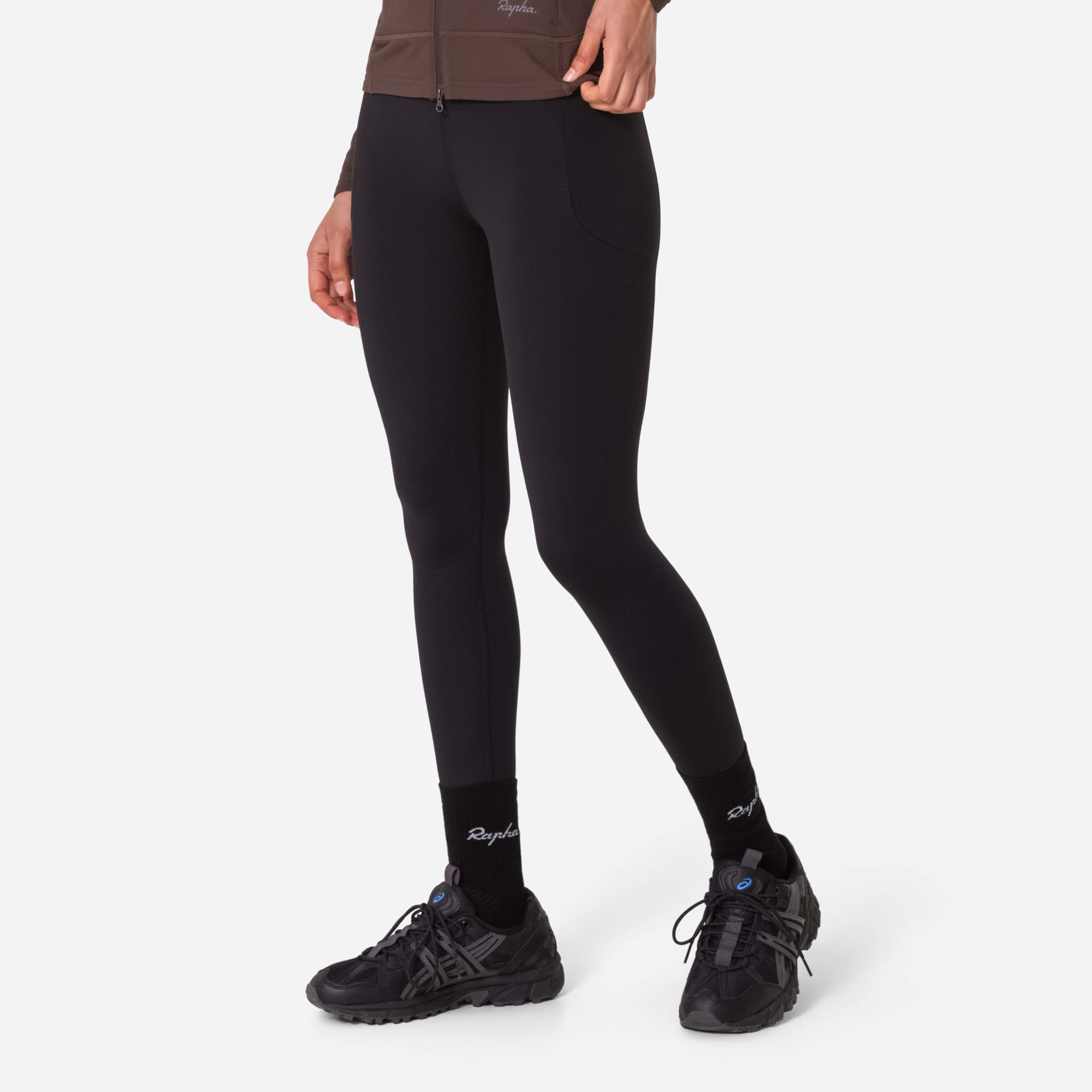 Rapha レディースブラック ビブタイツ XS BRE01XX_BBA_Womens-All-Day-