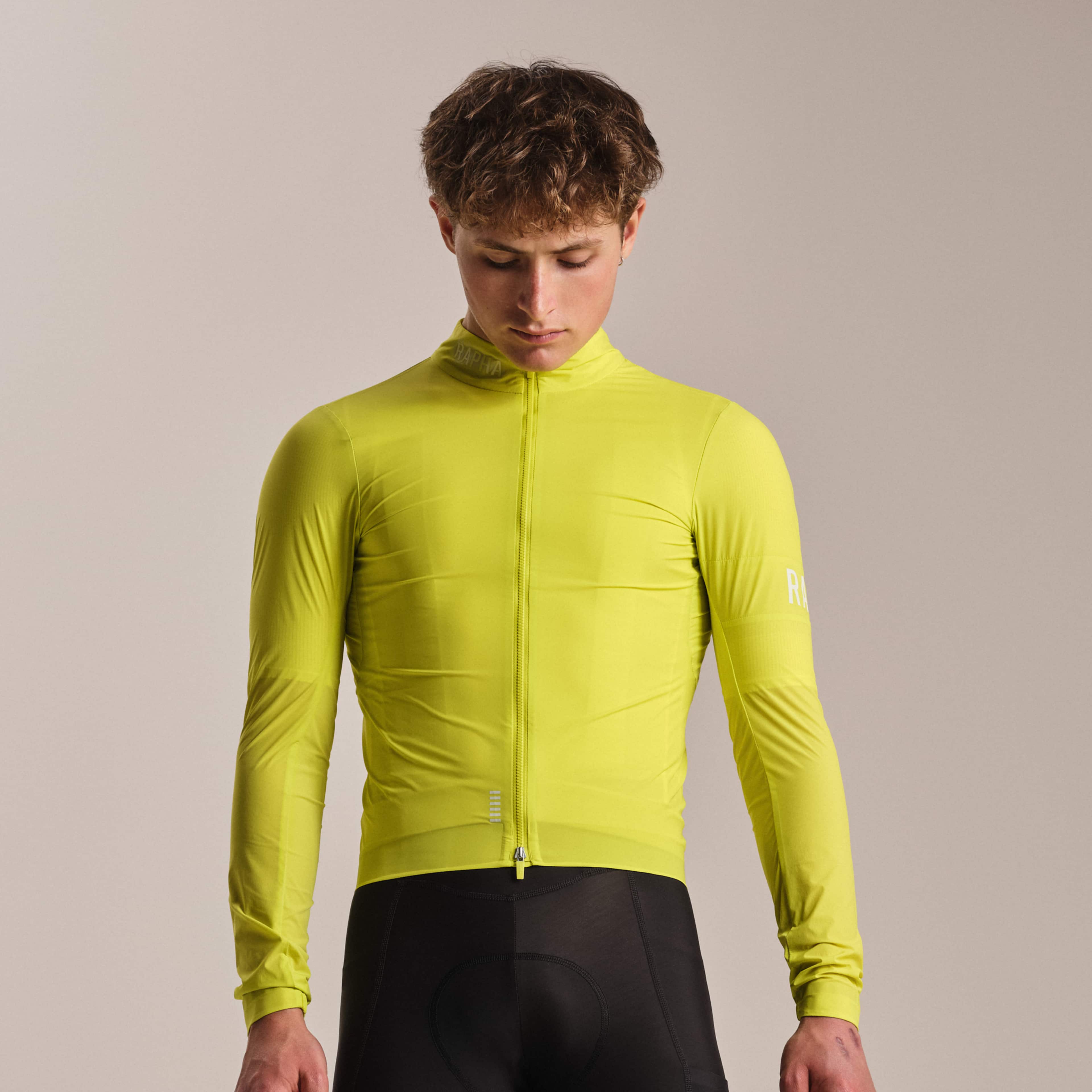 Rapha プロチームウインタージャケット蛍光イエロー サイクルジャケット XS Men's Pro Team Lightweight Wind Jacket II | Rapha