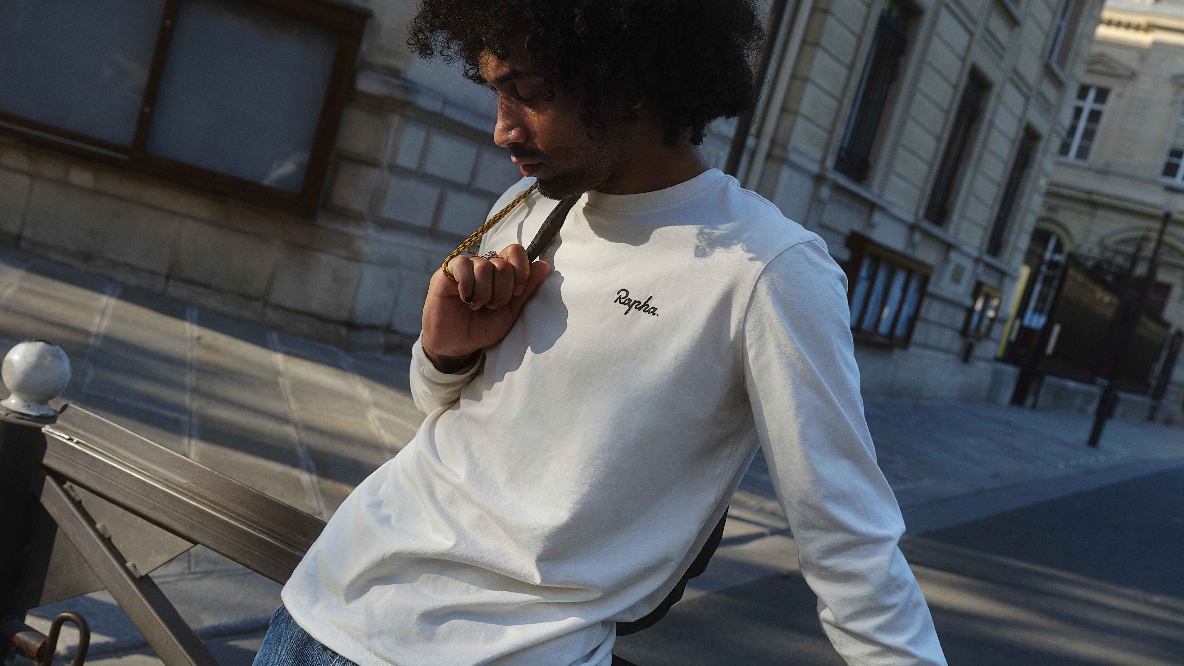 Men's Logo Long Sleeve T-Shirt | Rapha