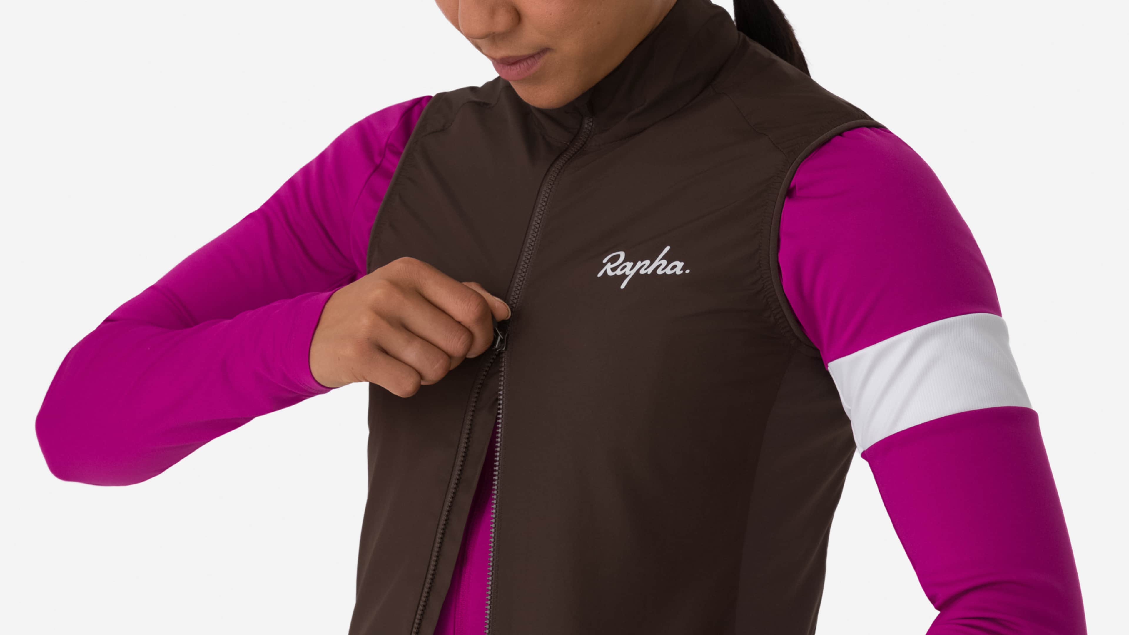 Rapha ピンク サイクルジャケット ANI01XX_Womens-Core-