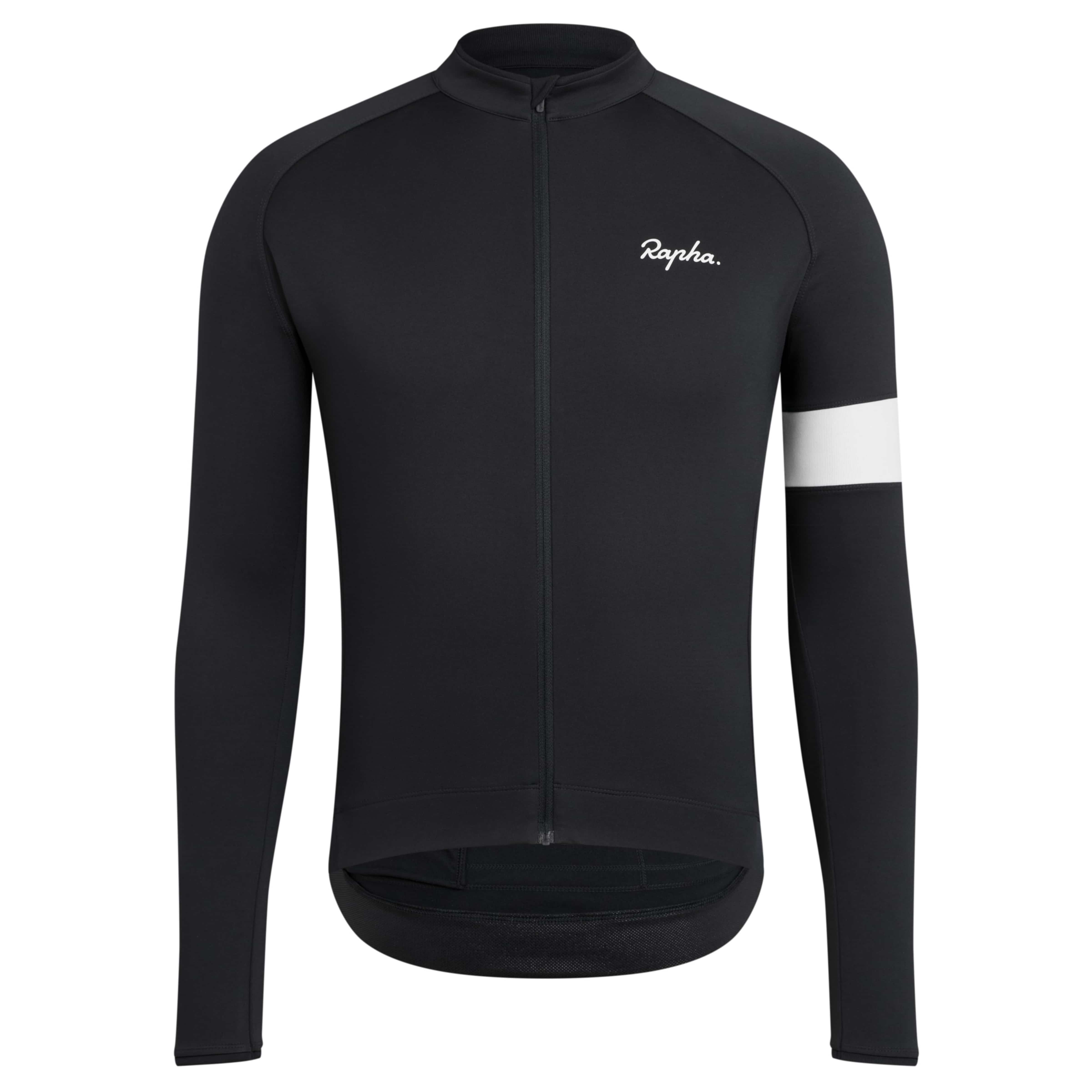 Rapha MEN'S LONG SLEEVE CORE JERSEY Sサイズ COL03XX_BLK_Mens-Long-Sleeve-