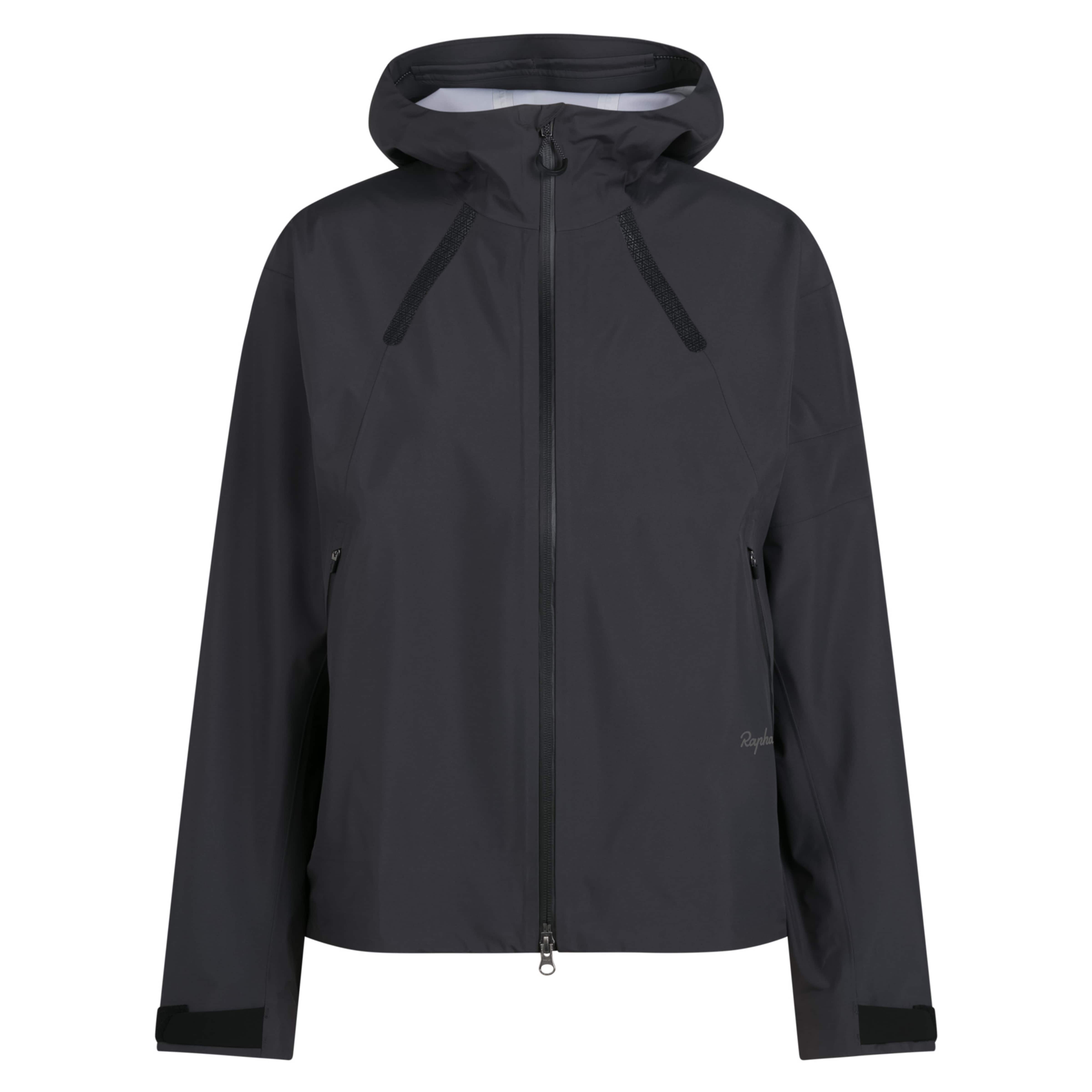 Rapha ブラック レインジャケット BZW01XX_BGP_Womens-Rain-