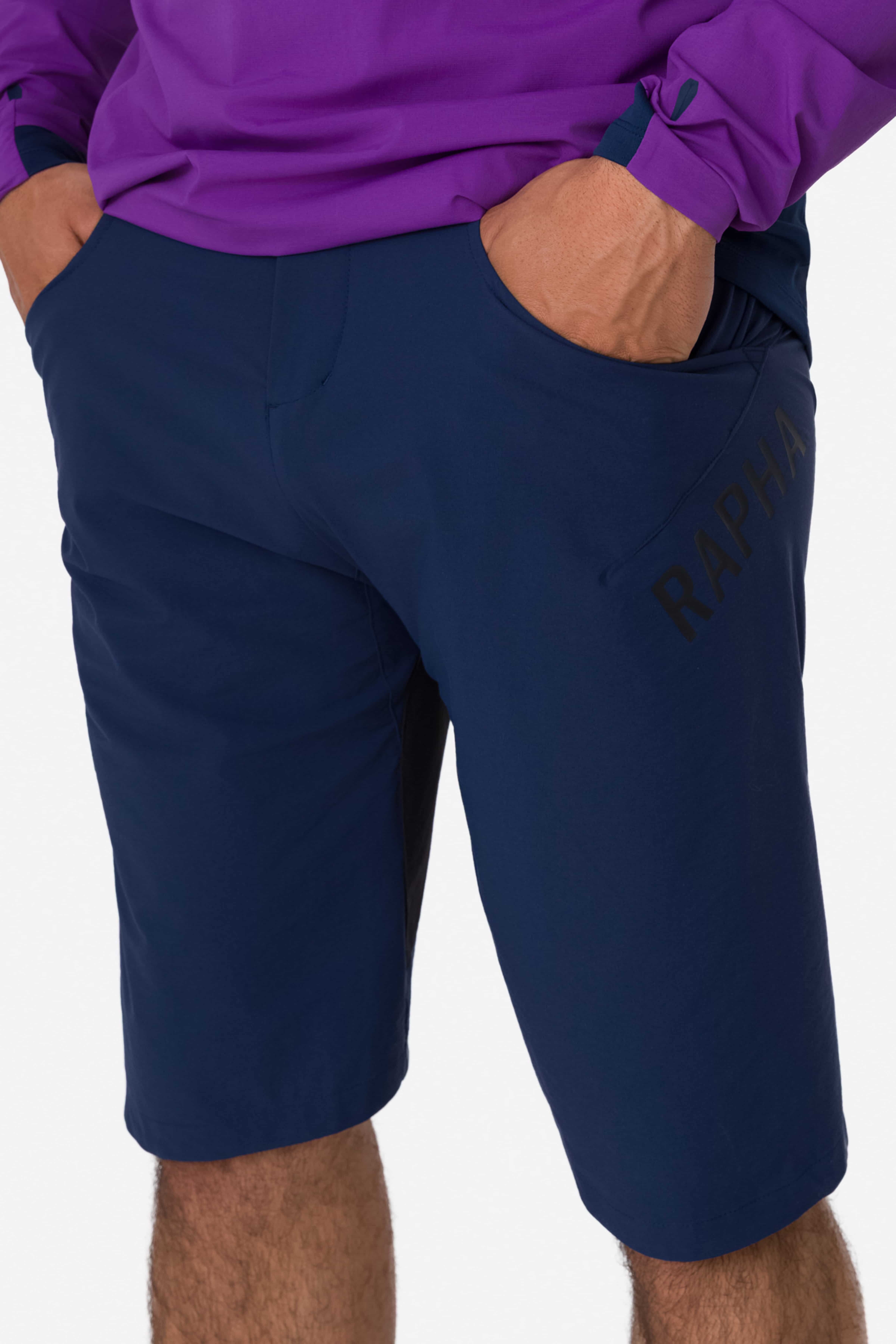 新品 Rapha メンズ トレイル ショーツ XLサイズ ネイビー Men's Trail Finale Shorts | Rapha