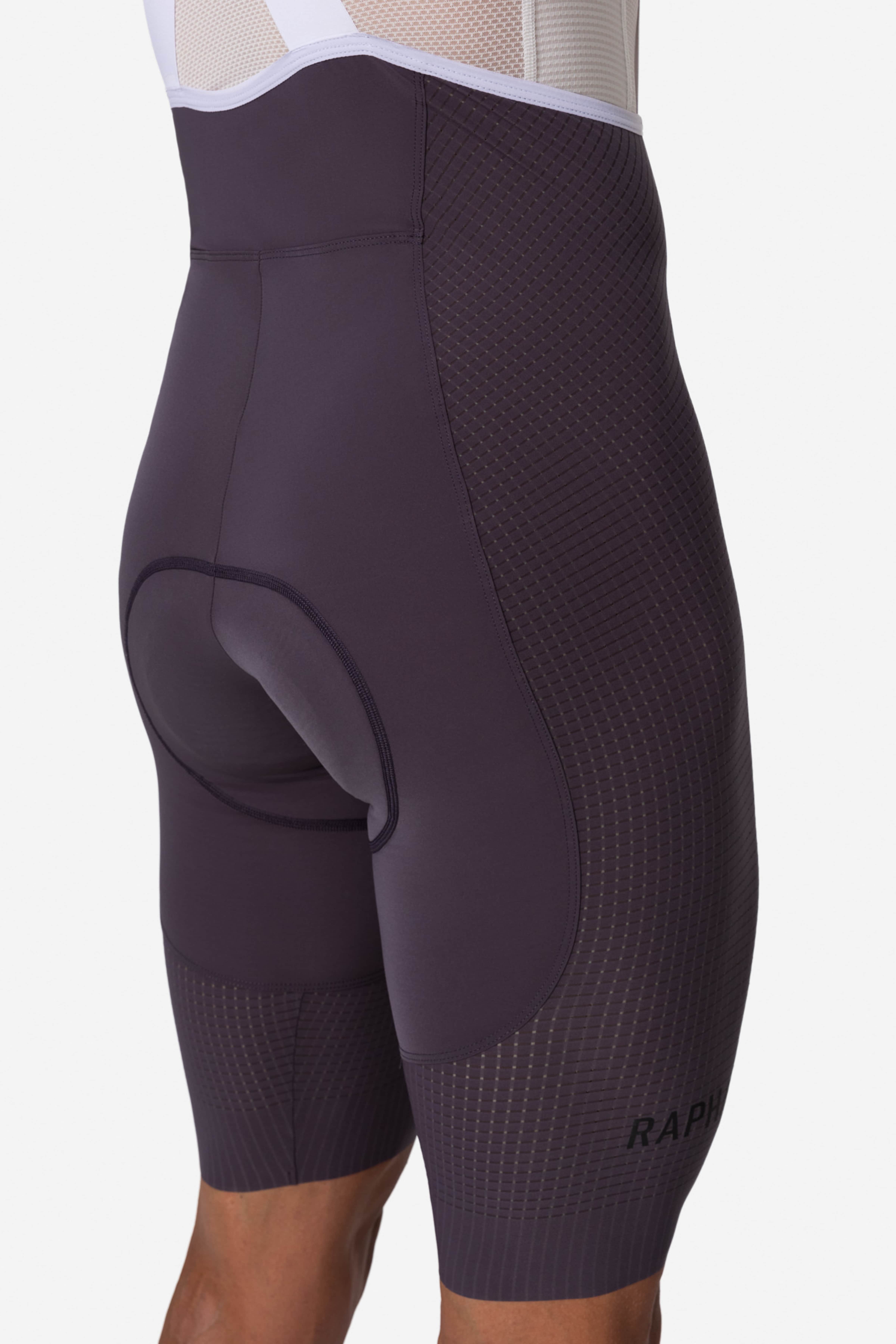 Rapha ビブタイツ Rapha エクスプロアシリーズ 太腿と背中部分にポケットを設けた
