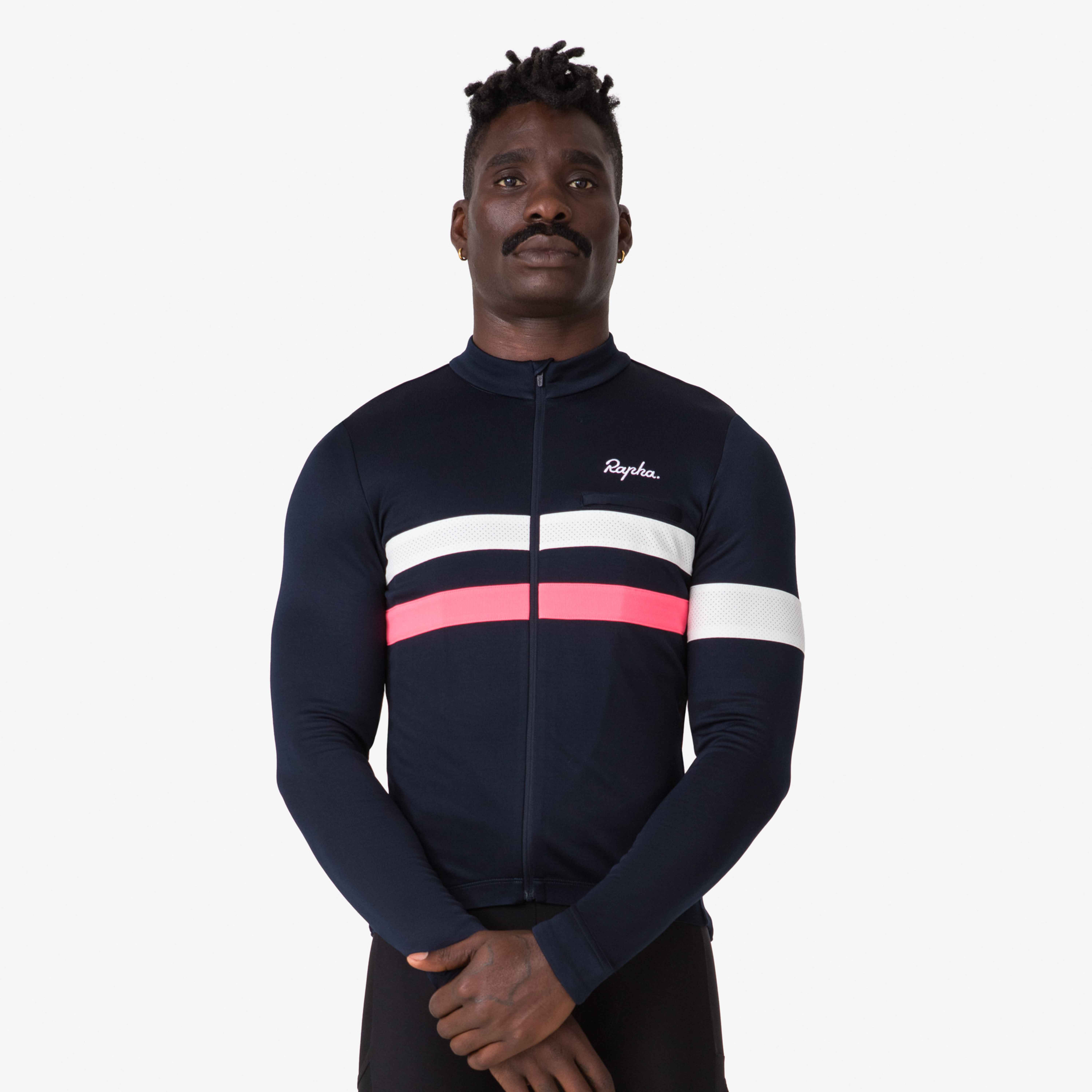 極美品 ラファ WINDBLOCK BREVET JERSEY 長袖 S BJR09LS_DPW_Mens-Brevet-Long-
