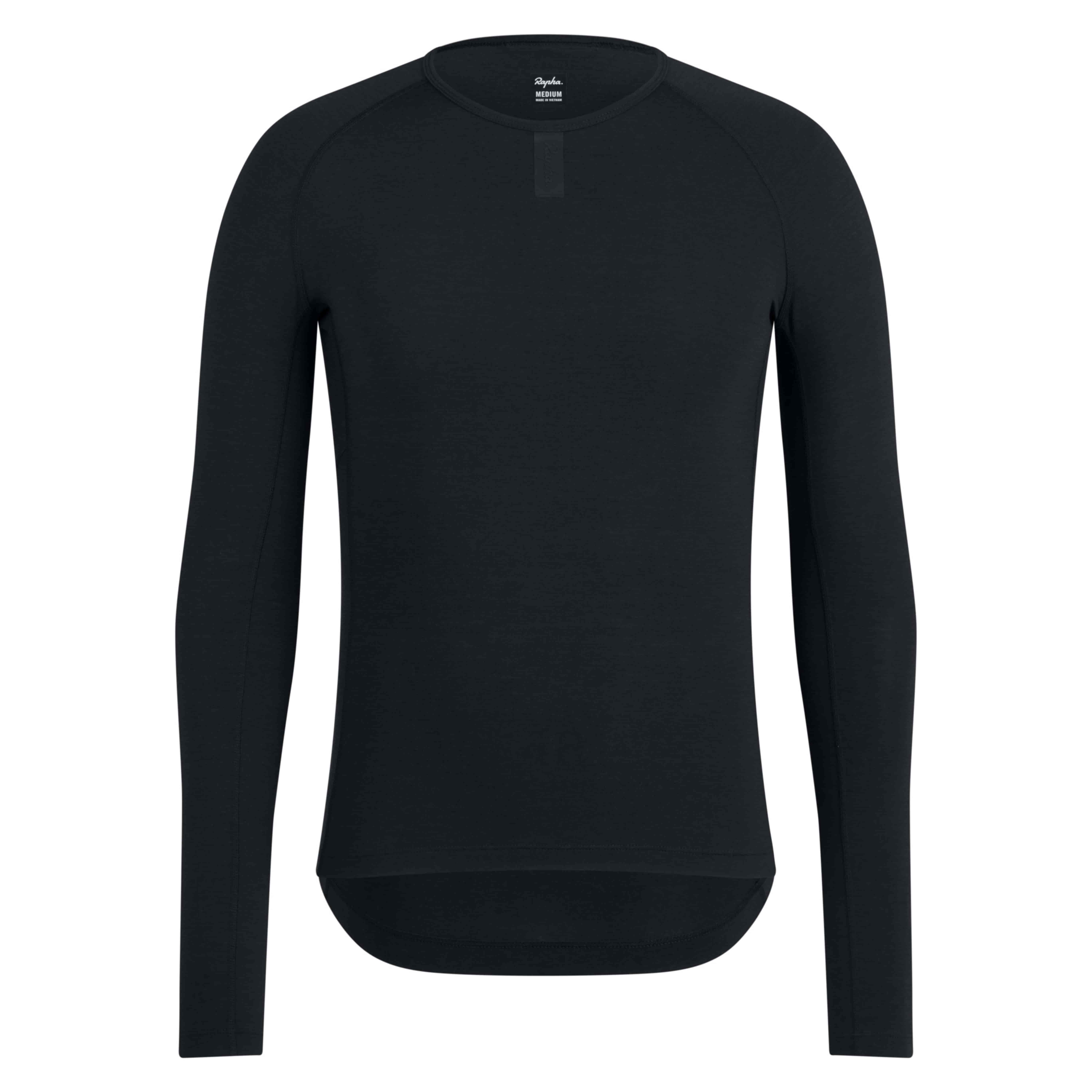 新品 Rapha メンズ メリノ ロングスリーブ ベースレイヤー Mサイズ BMK01XX_BBK_Merino-Base-Layer-