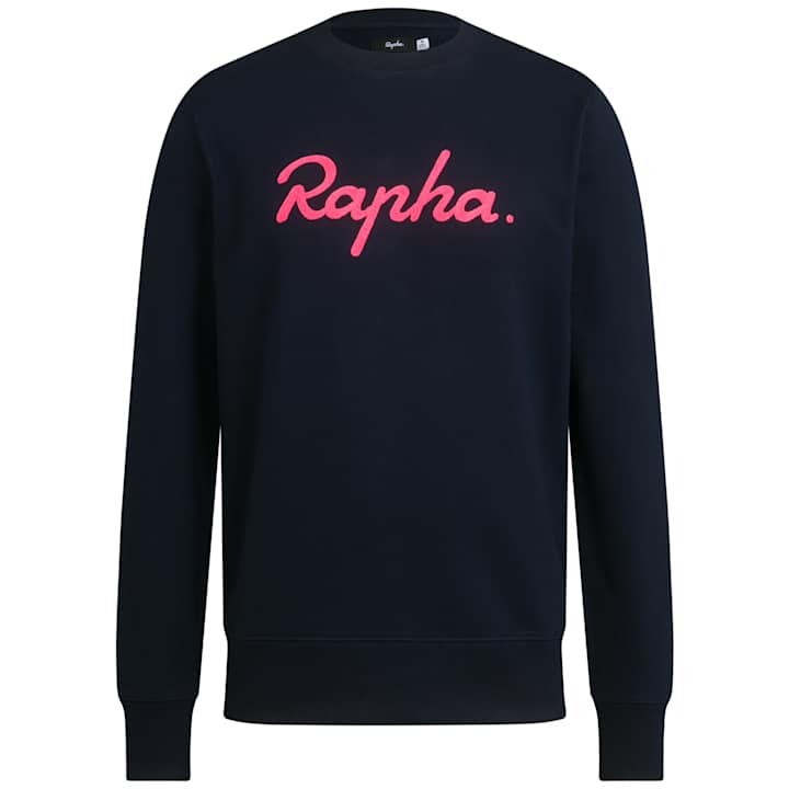 新品　Rapha LOGOスエット　Sサイズ　チャコール　送料無料 LSW02XX_DNP_logo-