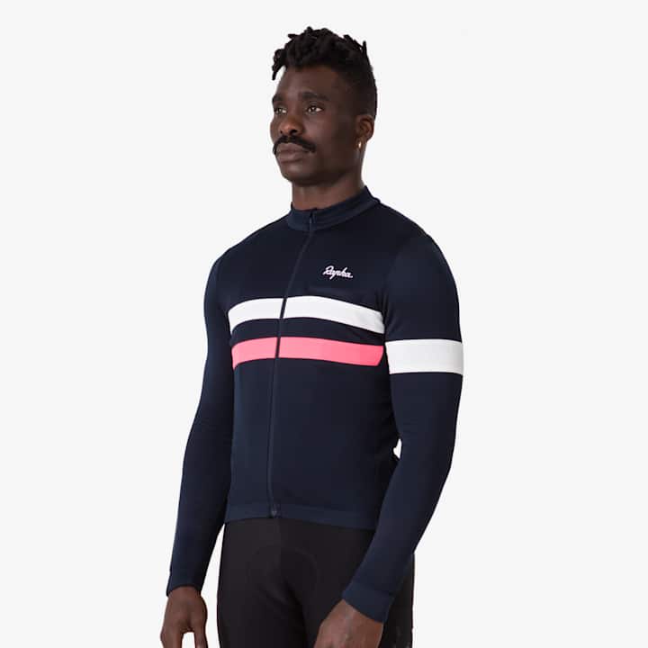 Rapha メンズ ブルベ ロングスリーブ WINDSTOPPER ジャージ BJR09LS_DPW_Mens-Brevet-Long-
