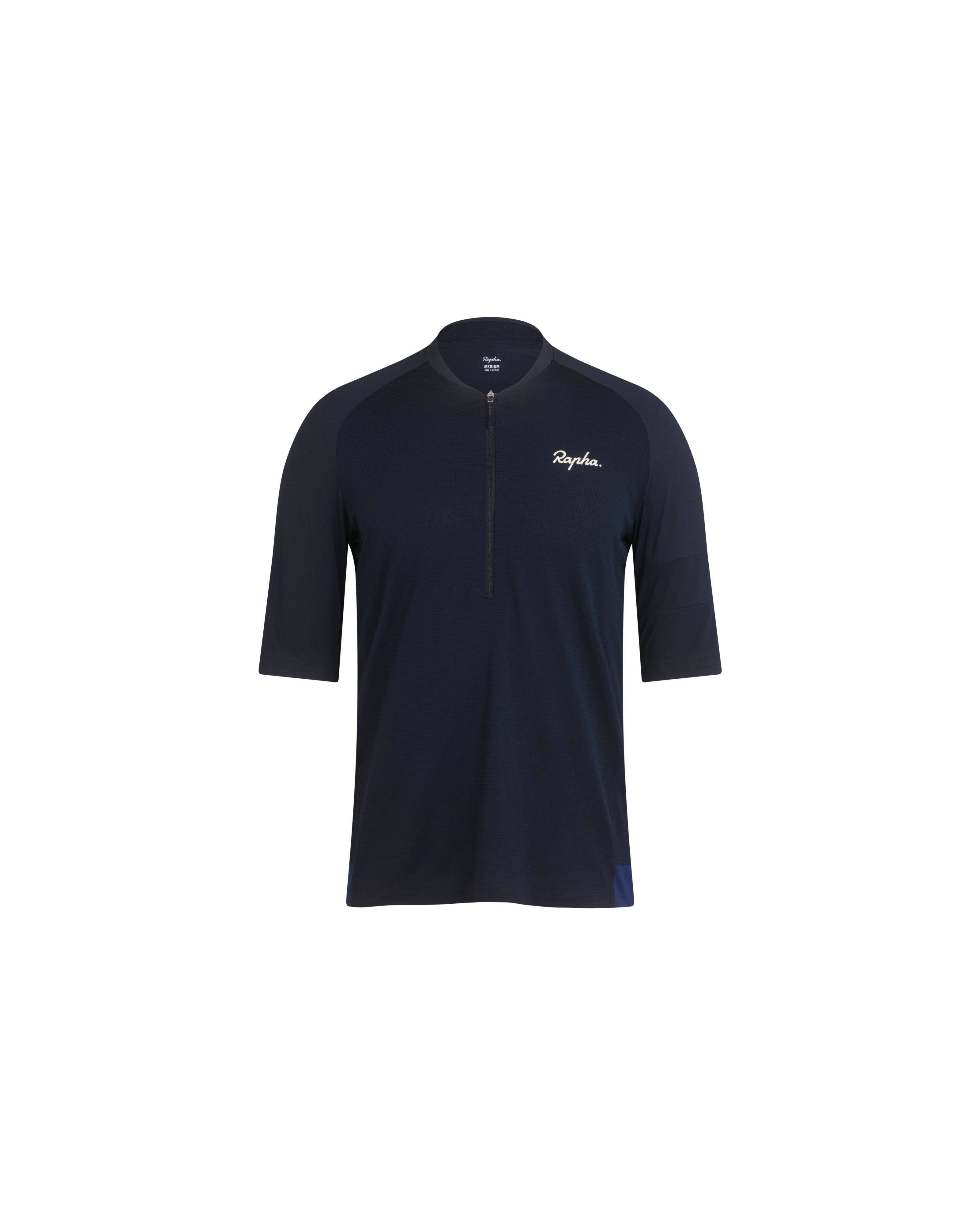 Men's Explore Zip Neck Technical T-shirt | Rapha