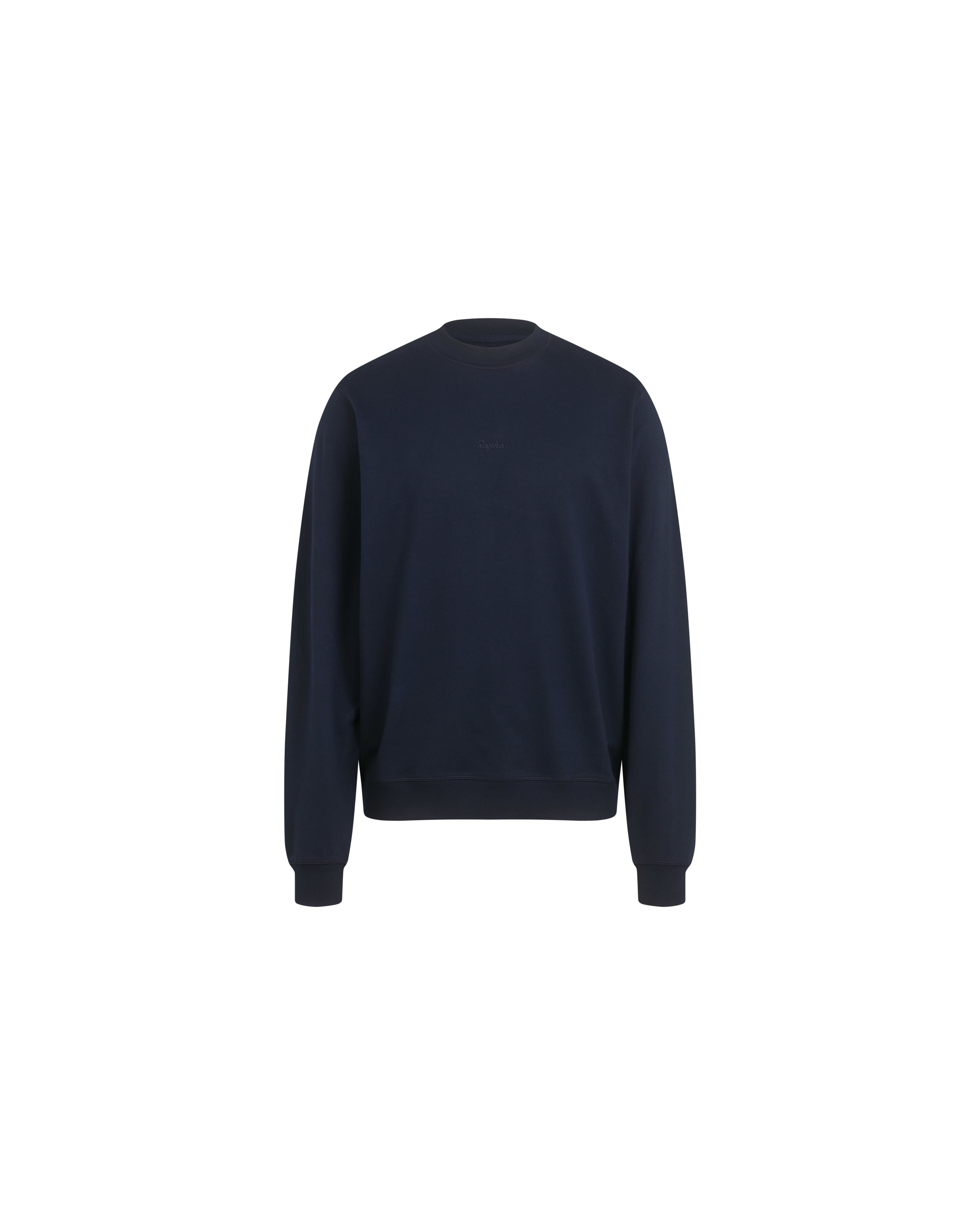 新品　Rapha LOGO SWEATシャツ　Sサイズ　ブラック 送料無料 Men's Cotton Sweatshirt | Rapha