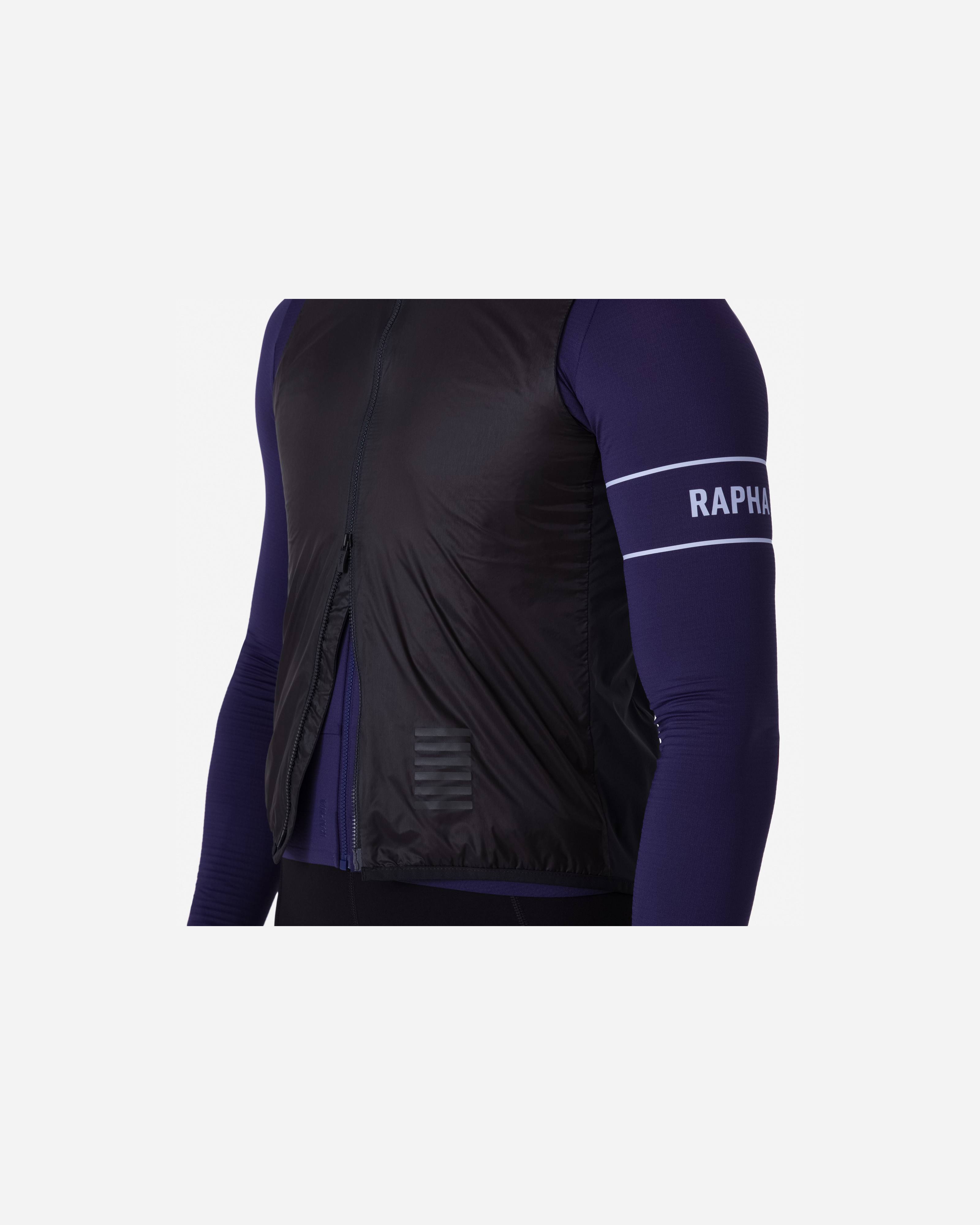 Rapha PRO TEAM INSULATED GILLET Lネイビー Men's Pro Team Insulated Gilet | Rapha