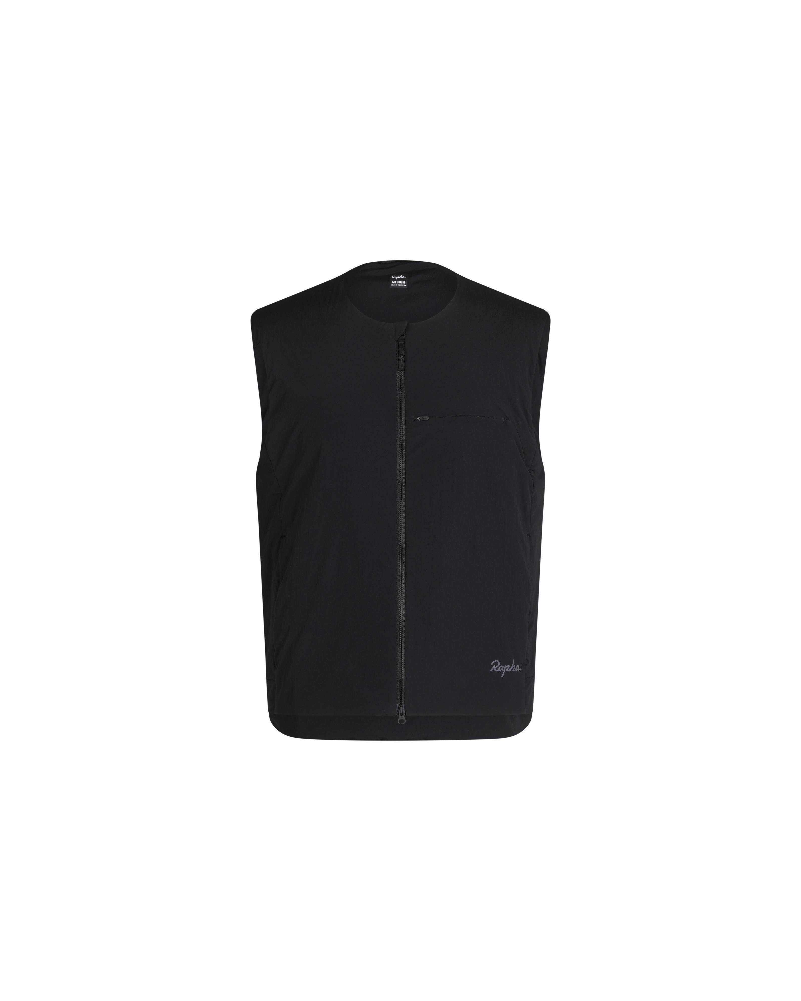 RAPHA ブラック ベスト メンズ インサレーテッド ベスト | Rapha