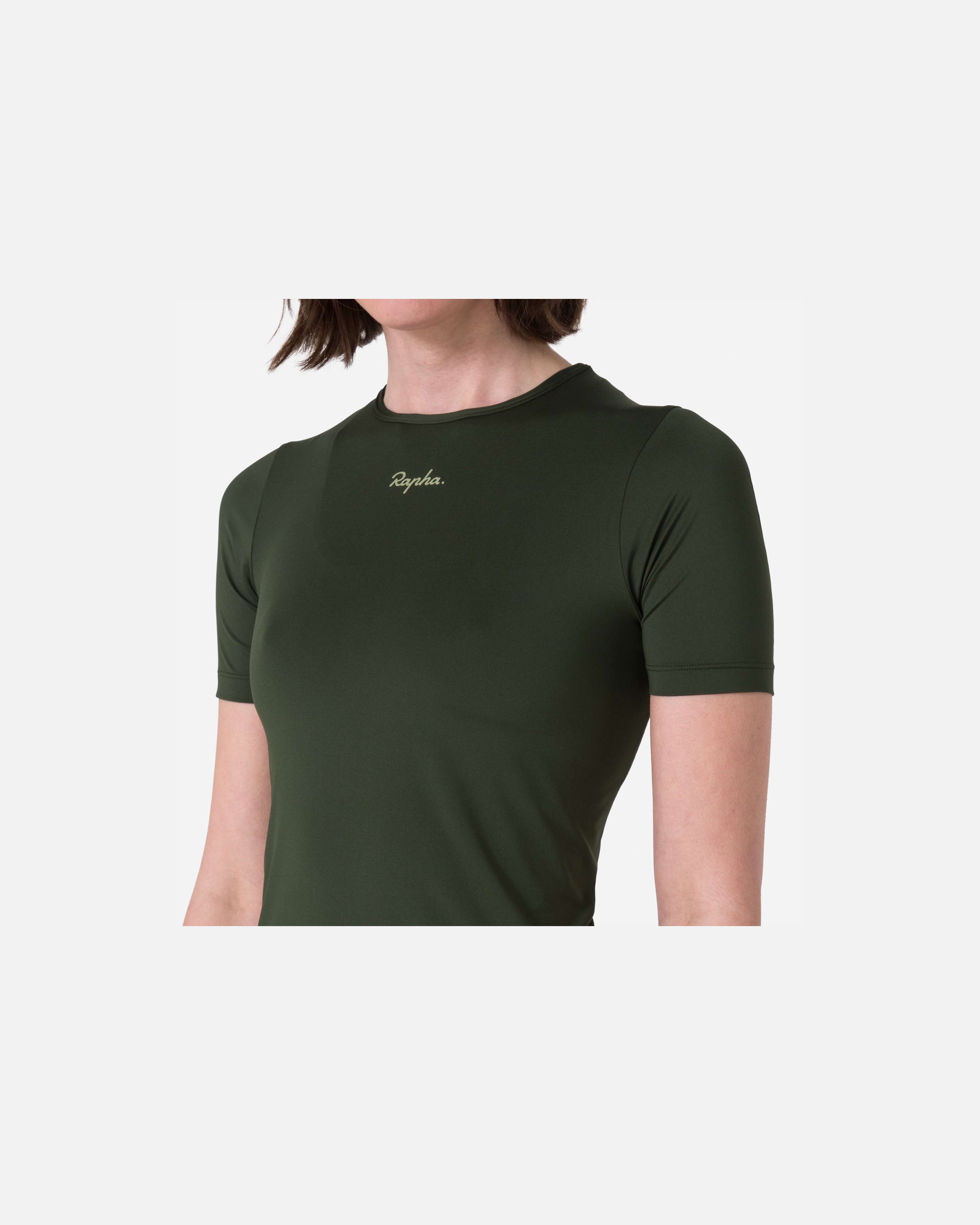 rapha W100 Tシャツ&ビブ ウィメンズ アクティブ Tシャツ | Rapha