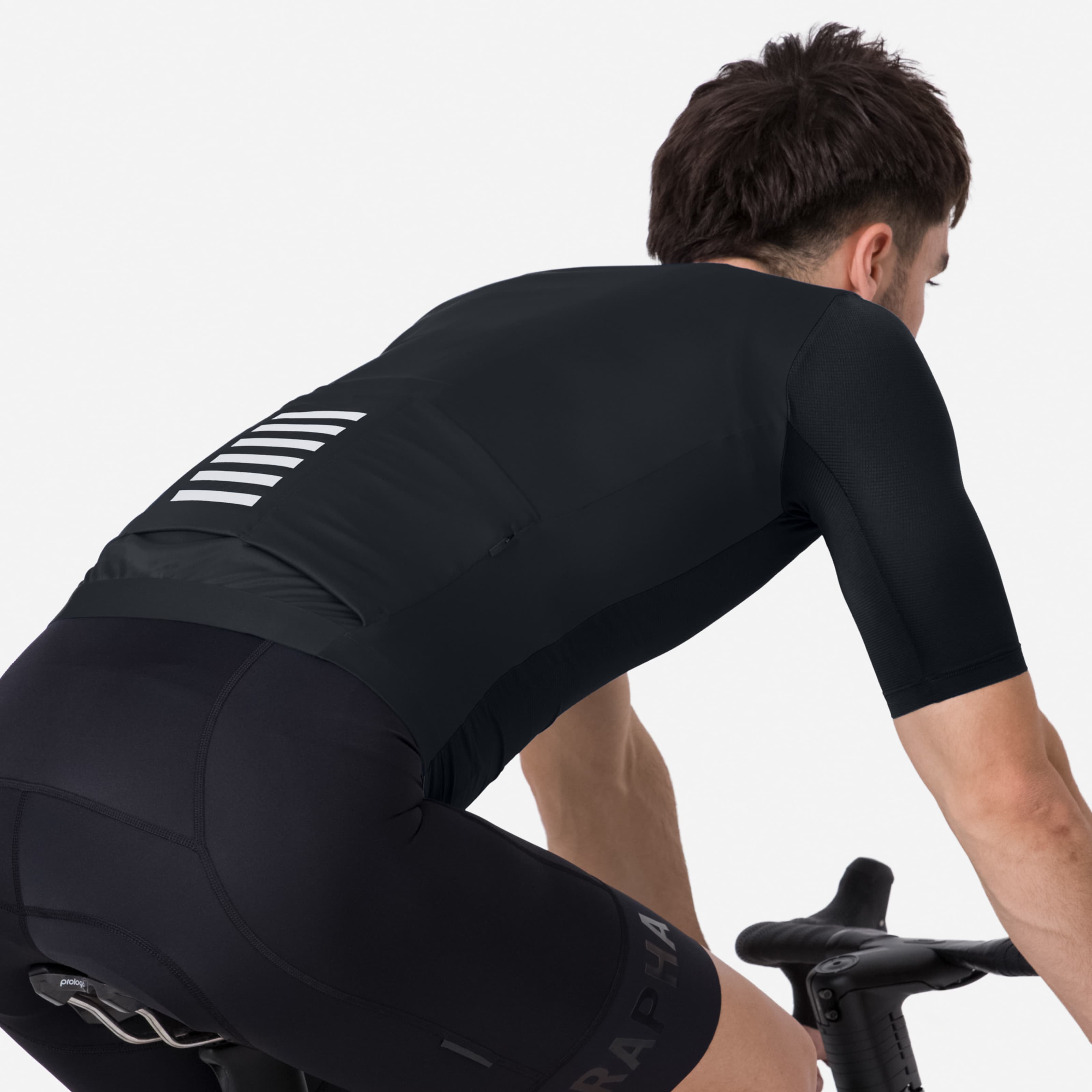 ラファ rapha プロチームジャージ　メンズSサイズ　ブラック　美品 BEY01XX_BBK_Mens-Pro-Team-