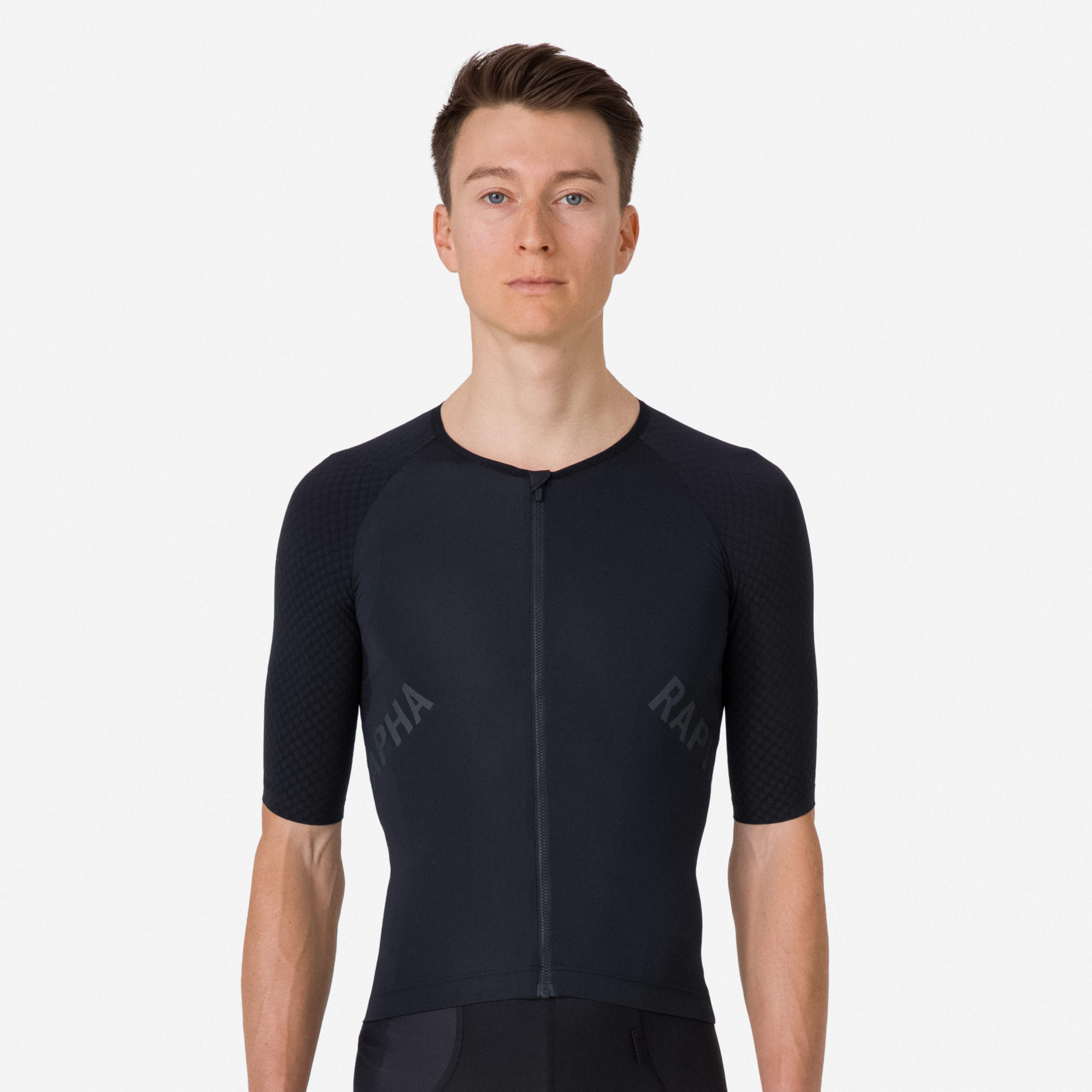Rapha メンズ プロチーム エアロジャージ Lサイズ ブラック BEV01XX_AGR_Mens-Pro-Team-Aero