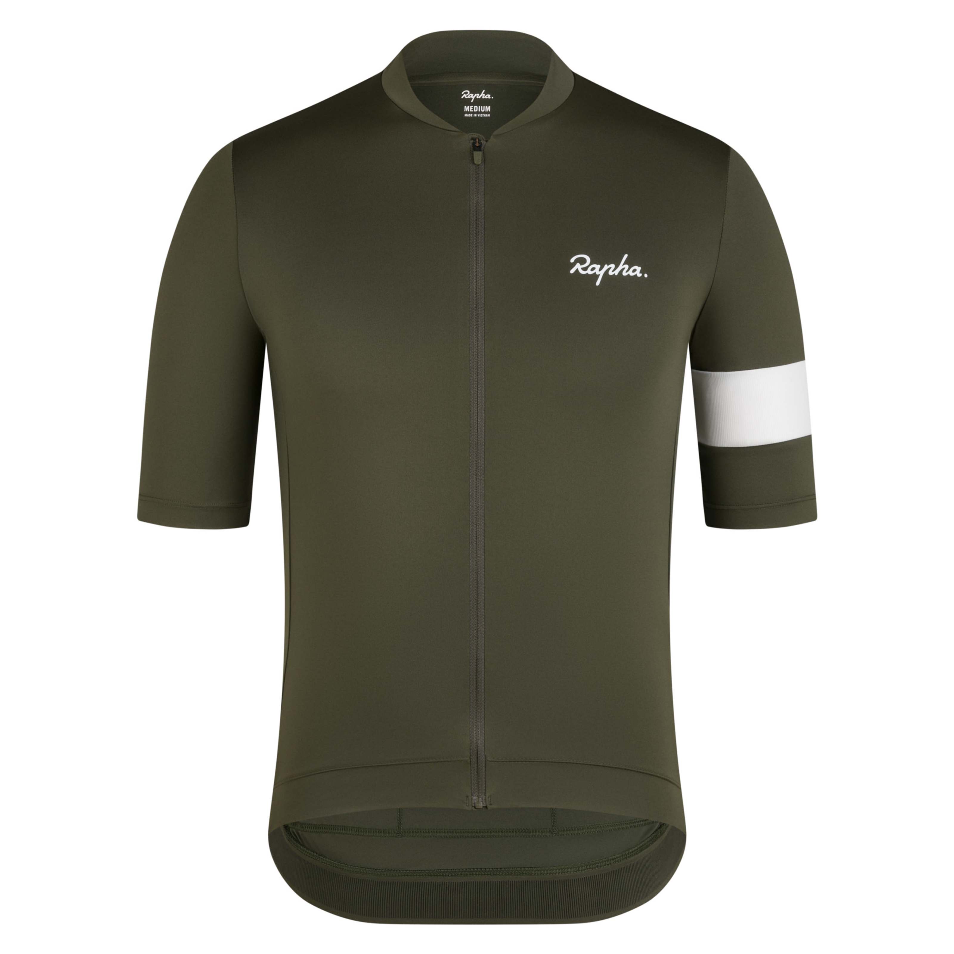 Rapha サイクルジャージ オリーブグリーン　L COR05XX_DGH_Mens-Core-