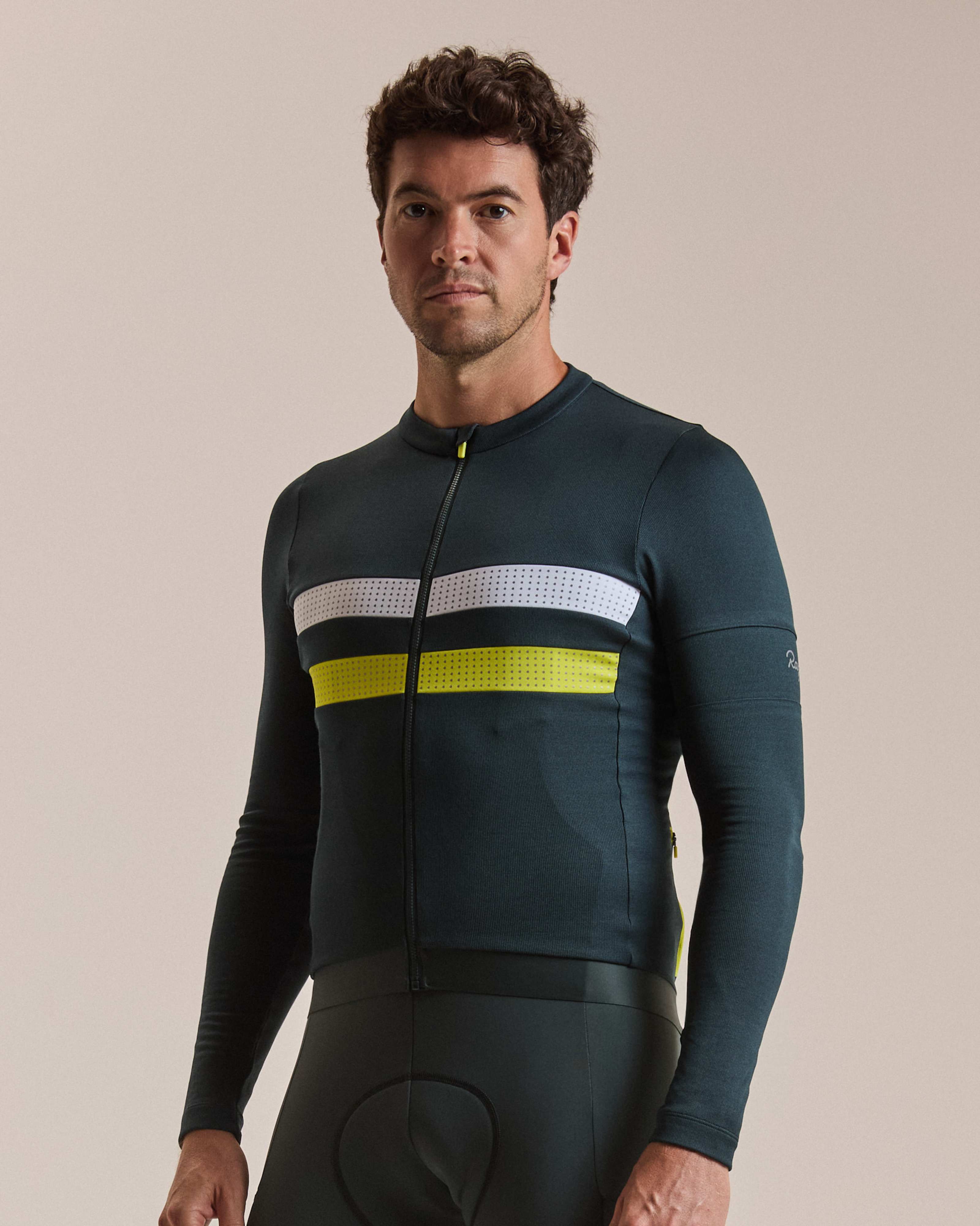 Men's Brevet Long Sleeve Merino Jersey III