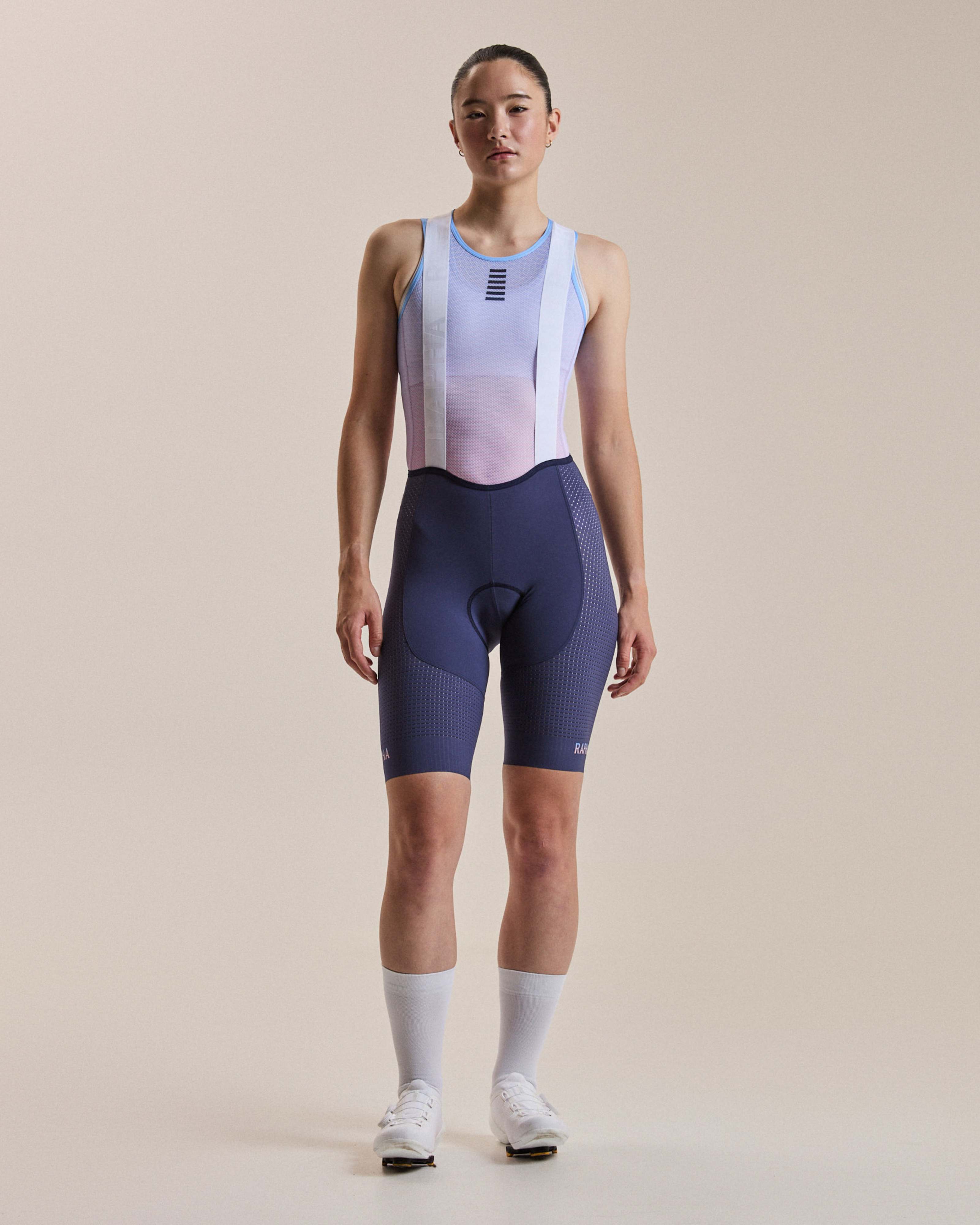 Women's Pro Team Ghost Bib Shorts - Afterglow
