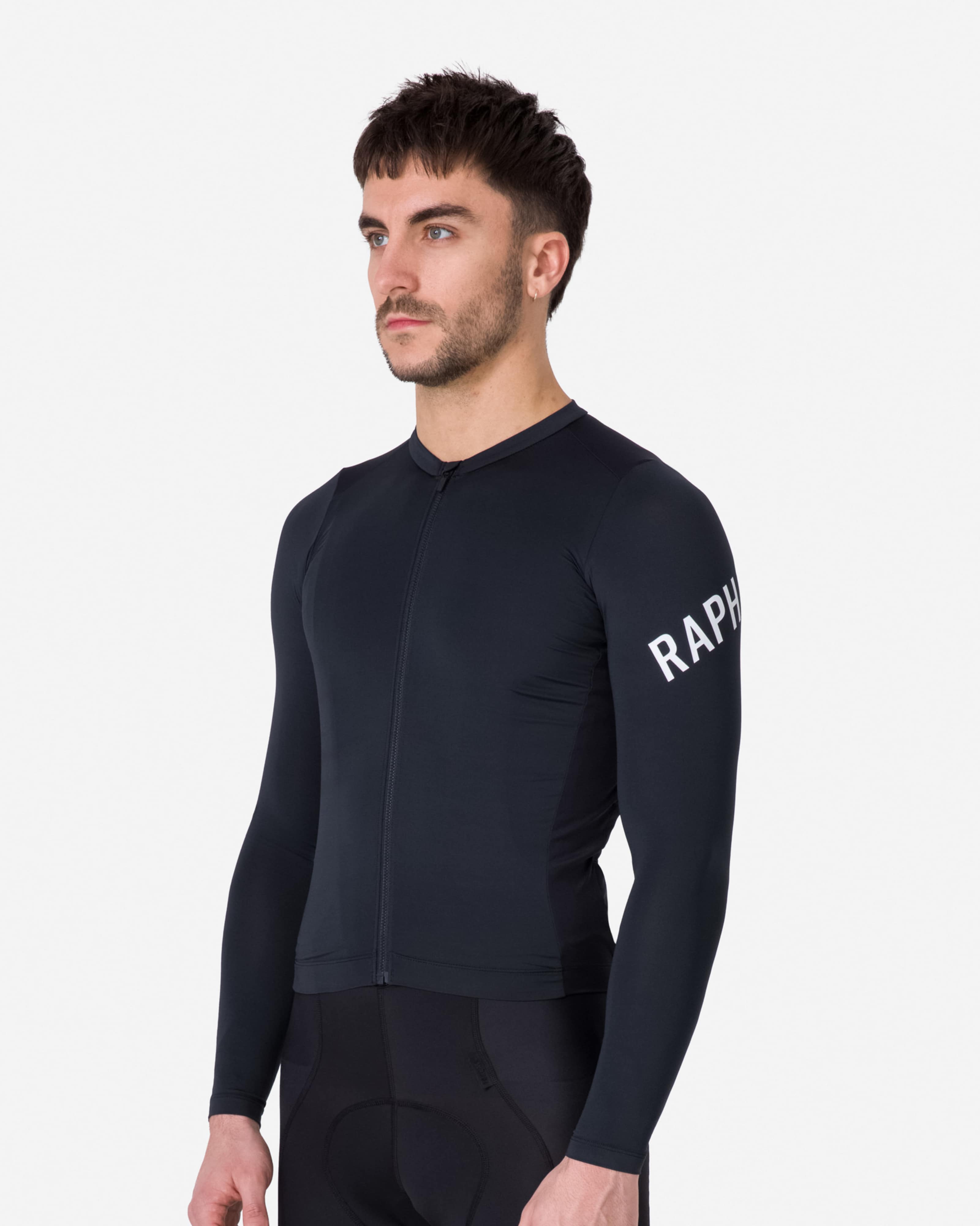 Rapha Pro Team LS Jersey M 黒 BEY01LS_AGH_Mens-Pro-Team-Long