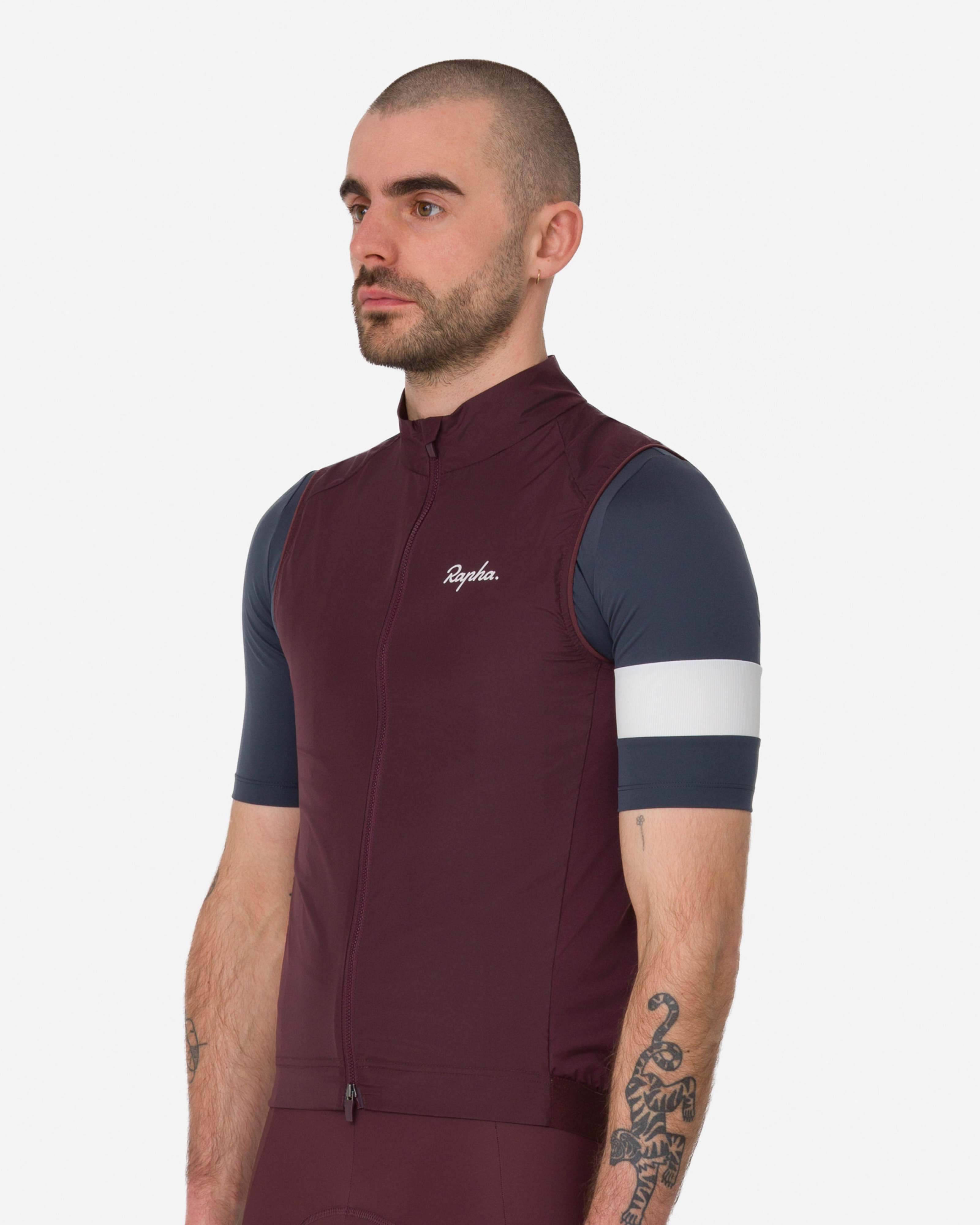 Rapha MEN'S CORE GILET Mサイズ ダークブラウン AQW01XX_FDW_Mens-Core-