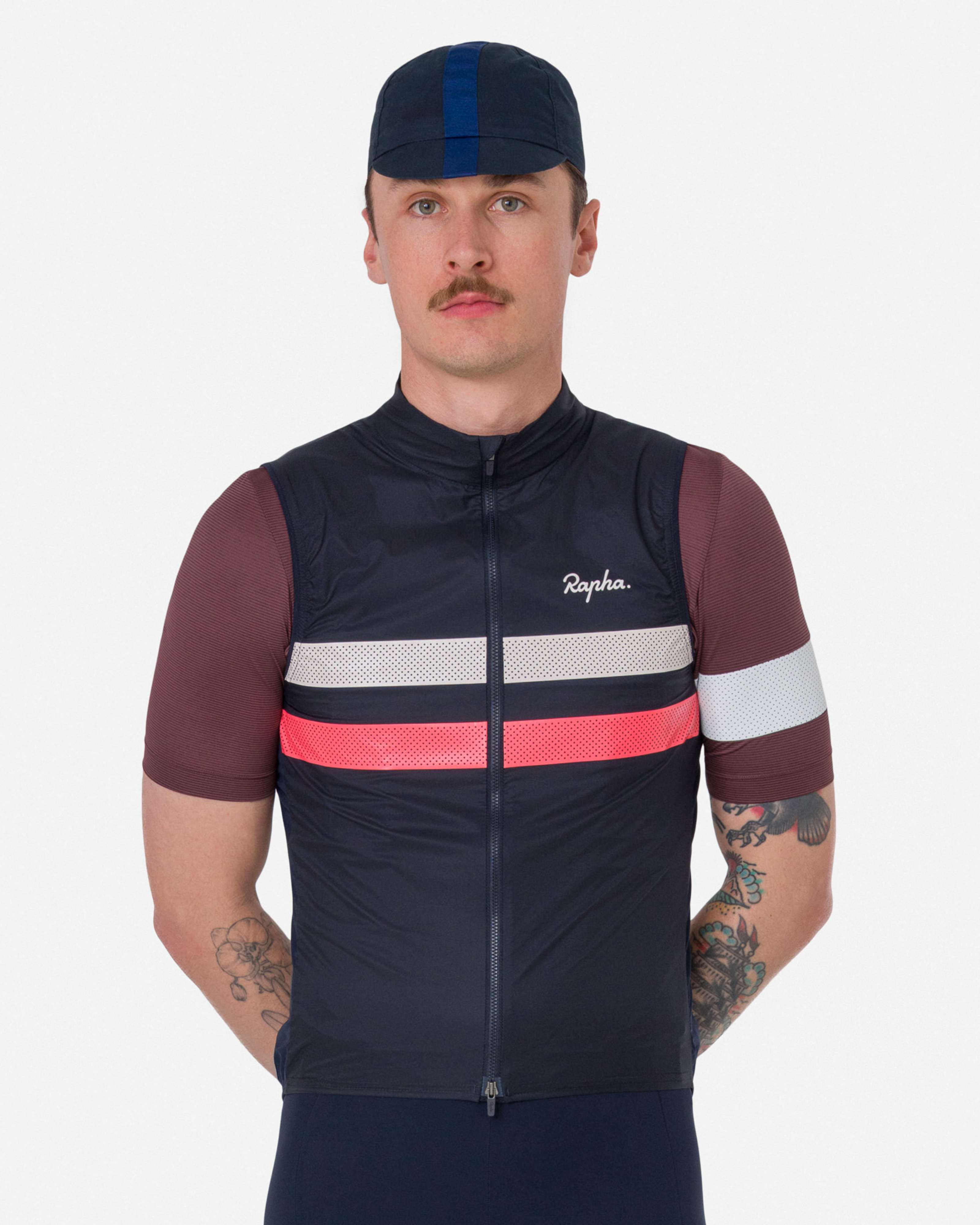 【美品】Rapha ラファ Brevet Gillet ネイビー　M Men's Brevet Gilet | Rapha