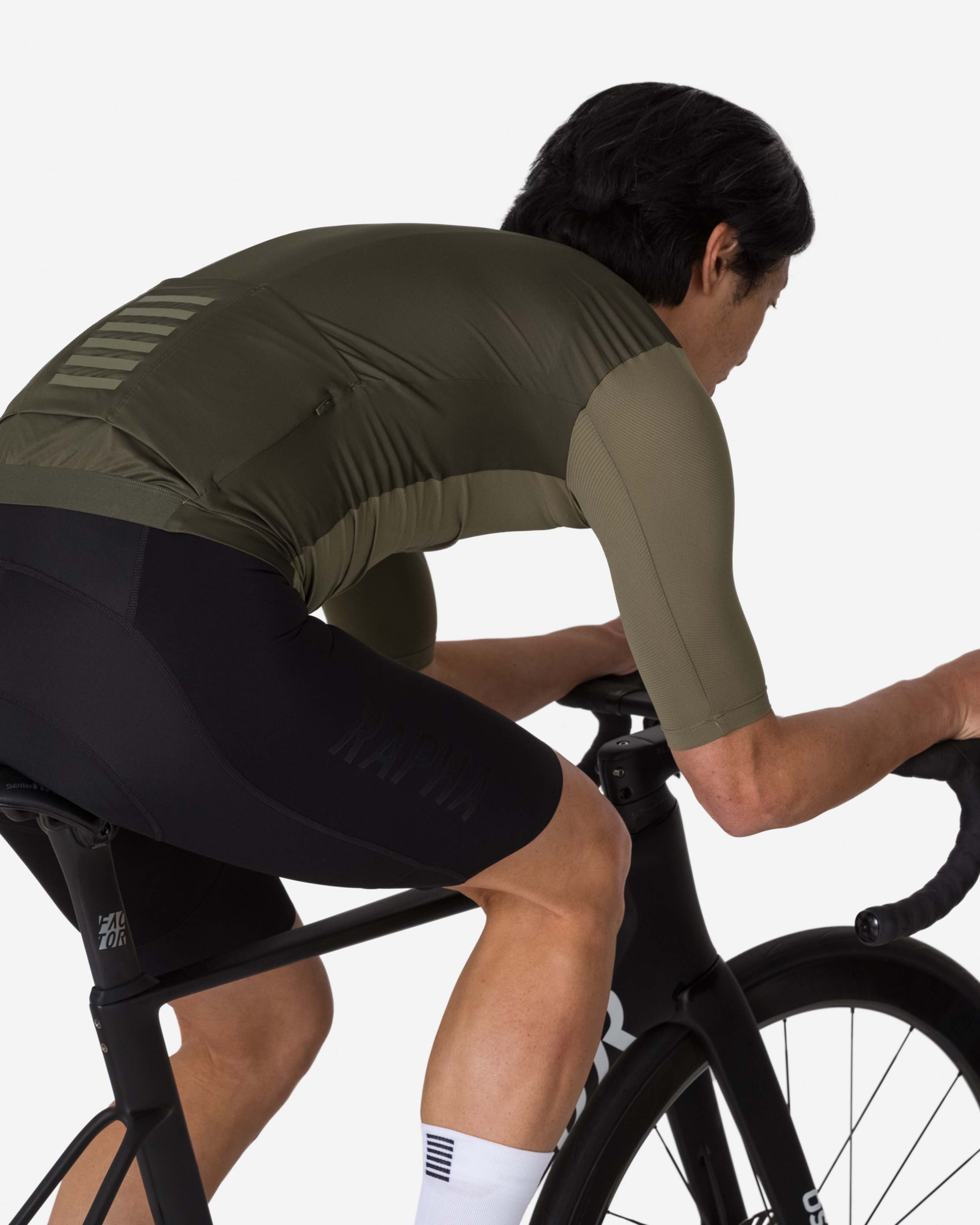 Rapha ダークブラウン サイクルジャージ S BEY01XX_KDD_Mens-Pro-Team-