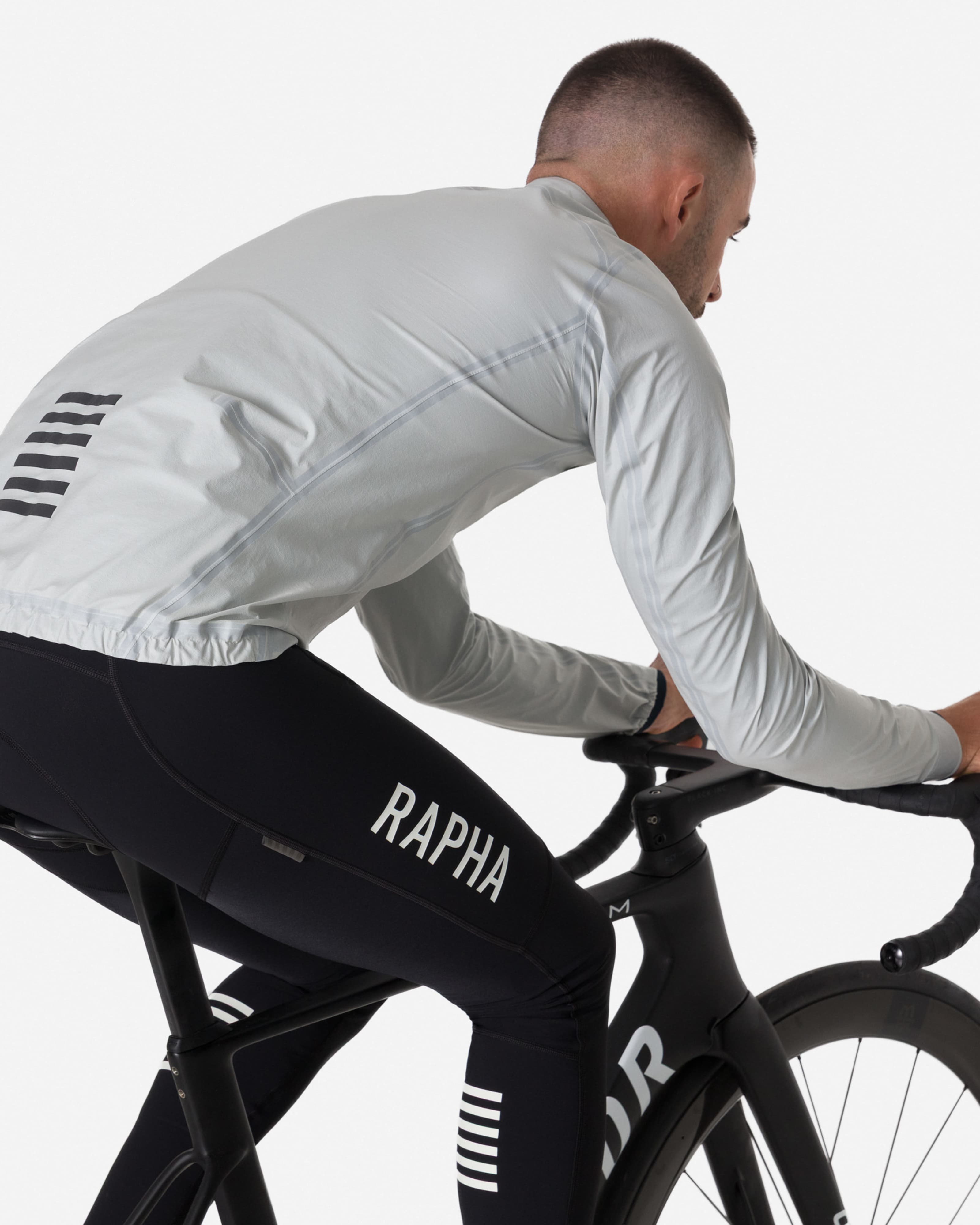 最新ラファ メンズ プロチーム GORE-TEX ライトウェイトレインジャケット RJP03XX_WHT_Mens-Pro-Team-Gore