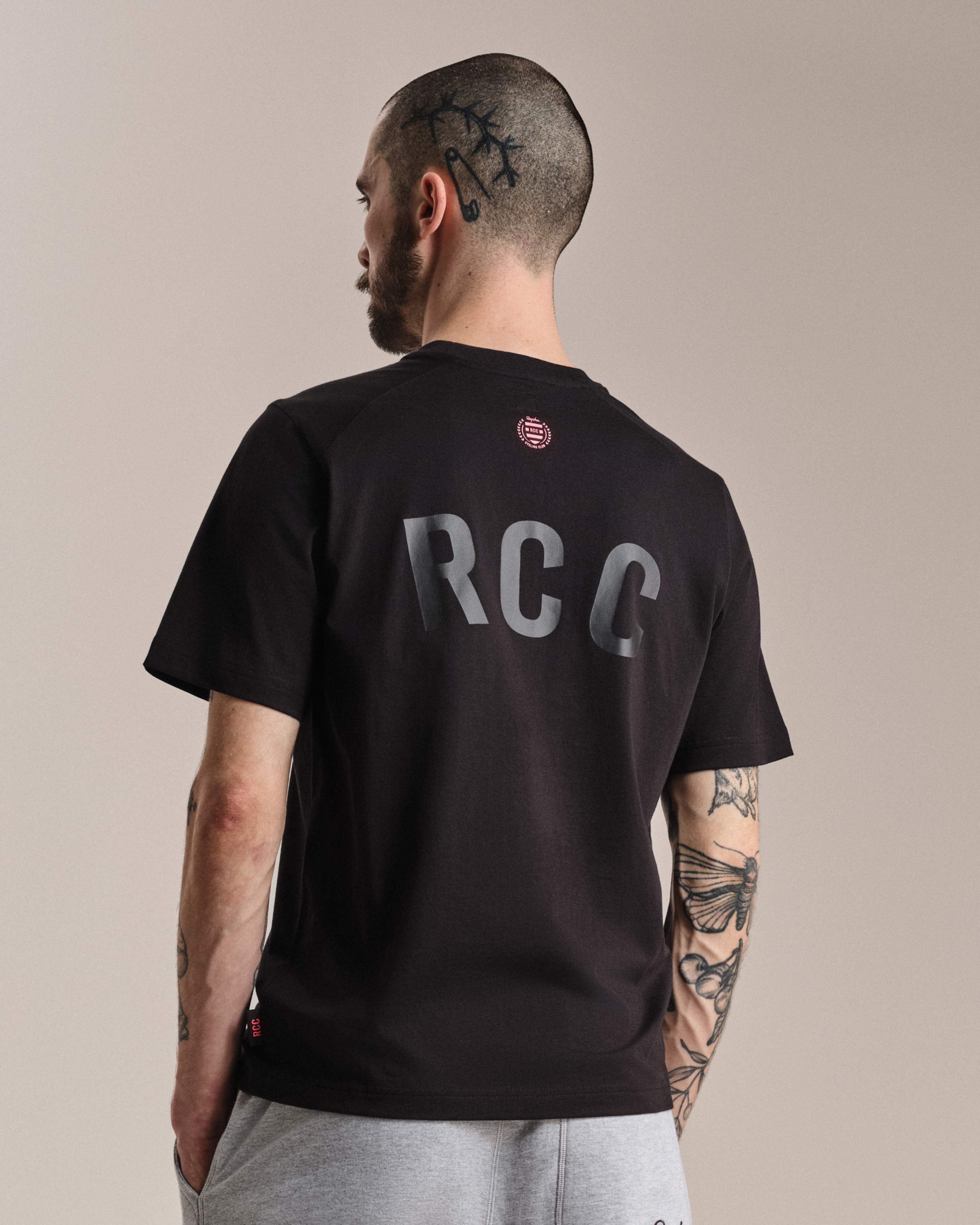 ラファ Rapha Rcc S 半袖 黒 Men's RCC Cotton T-Shirt | Rapha